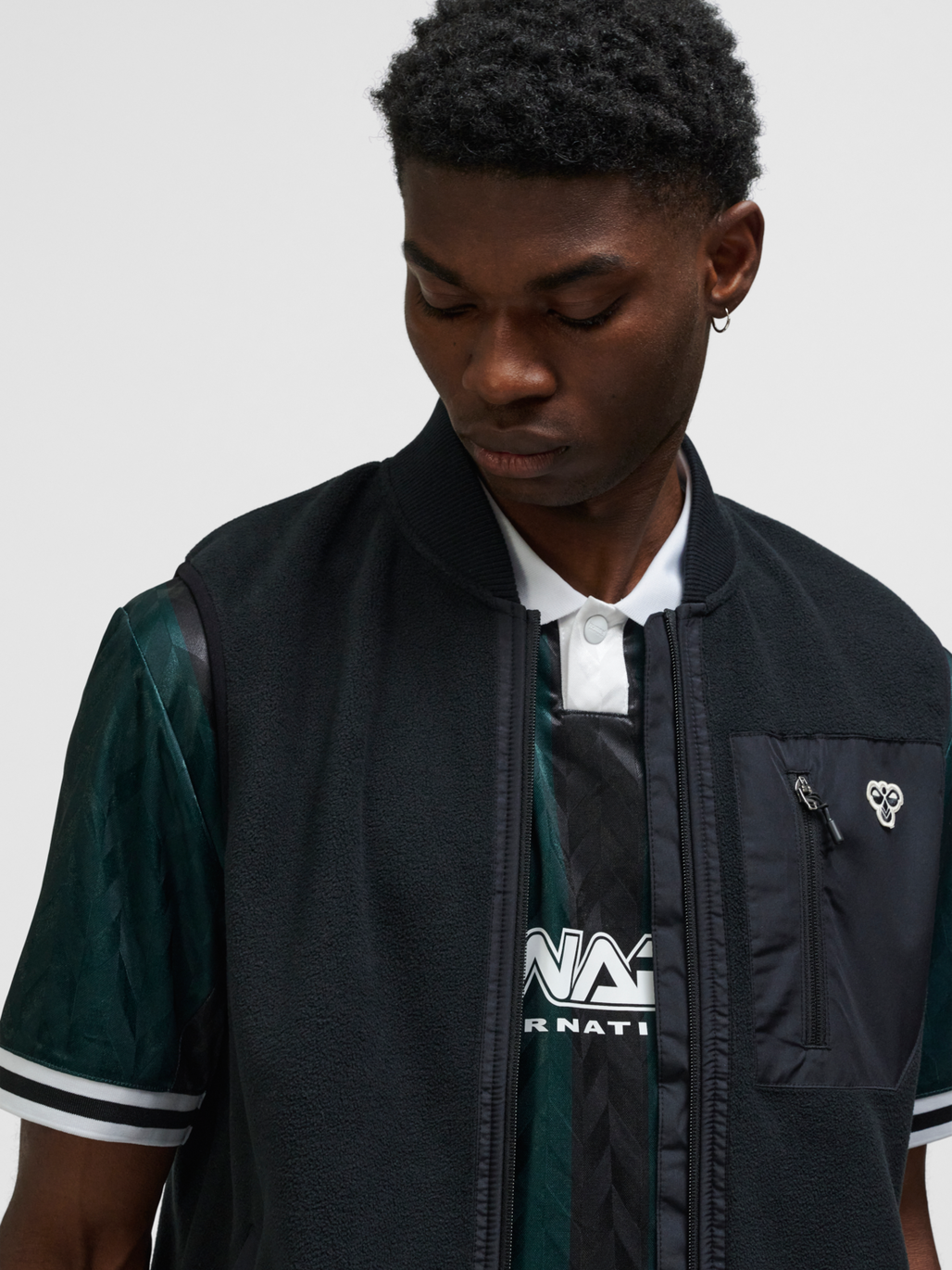 hmlFLEECE WAISTCOAT BEE