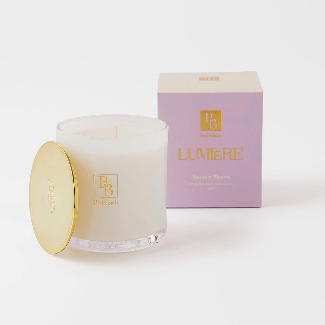 Lumiere Candle 385g - Summer Blooms