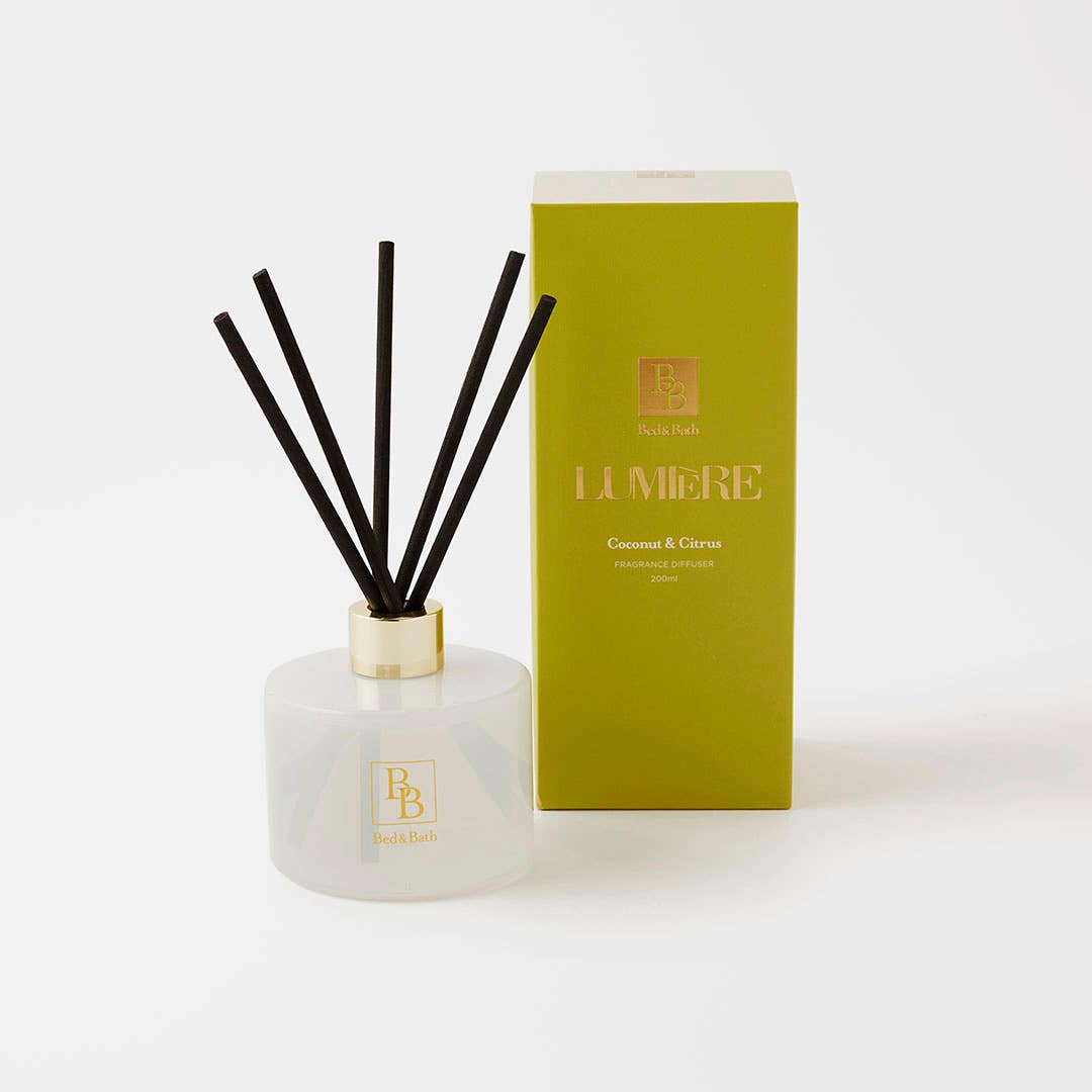 Lumiere Diffuser 200ml - Coconut And Citrus