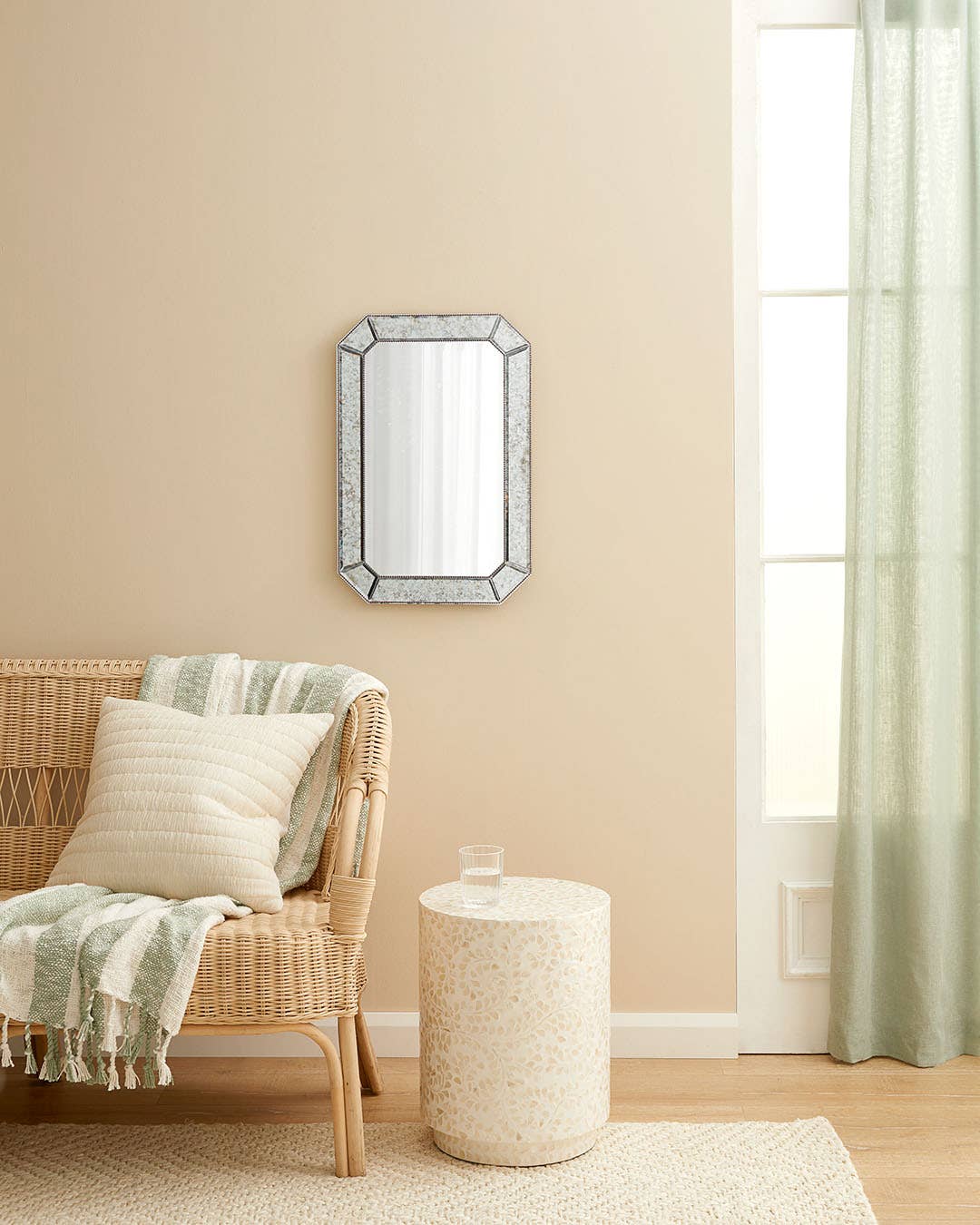 Venetian mirror Octagon