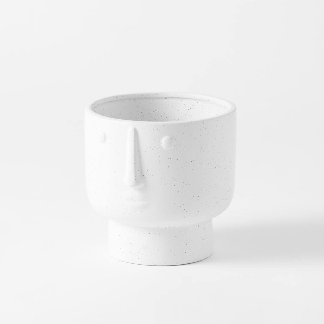 Stevie Face Planter - White