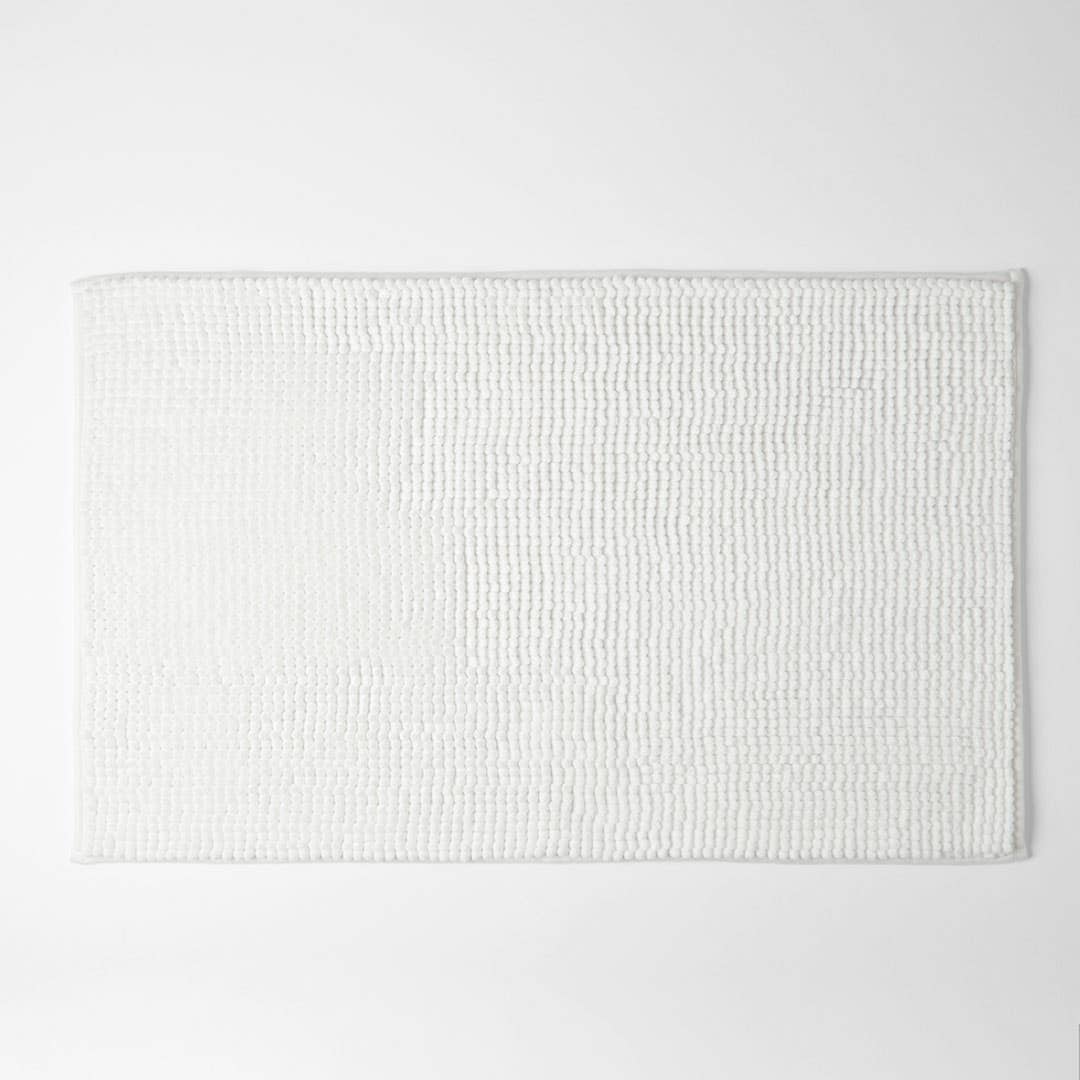 Bobble Bath Mat - White