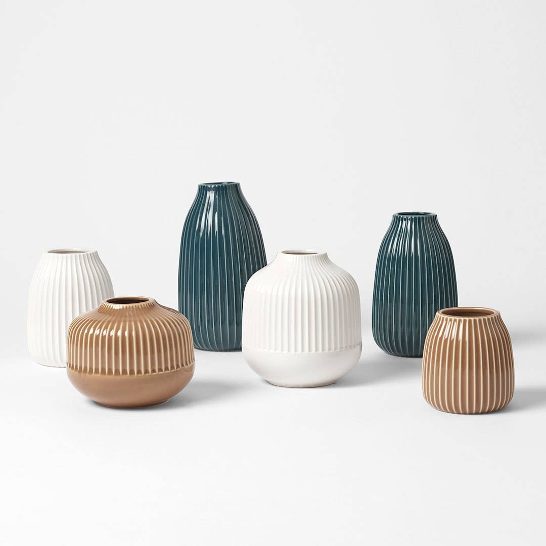 Rubicon Rib Tall Large Vase