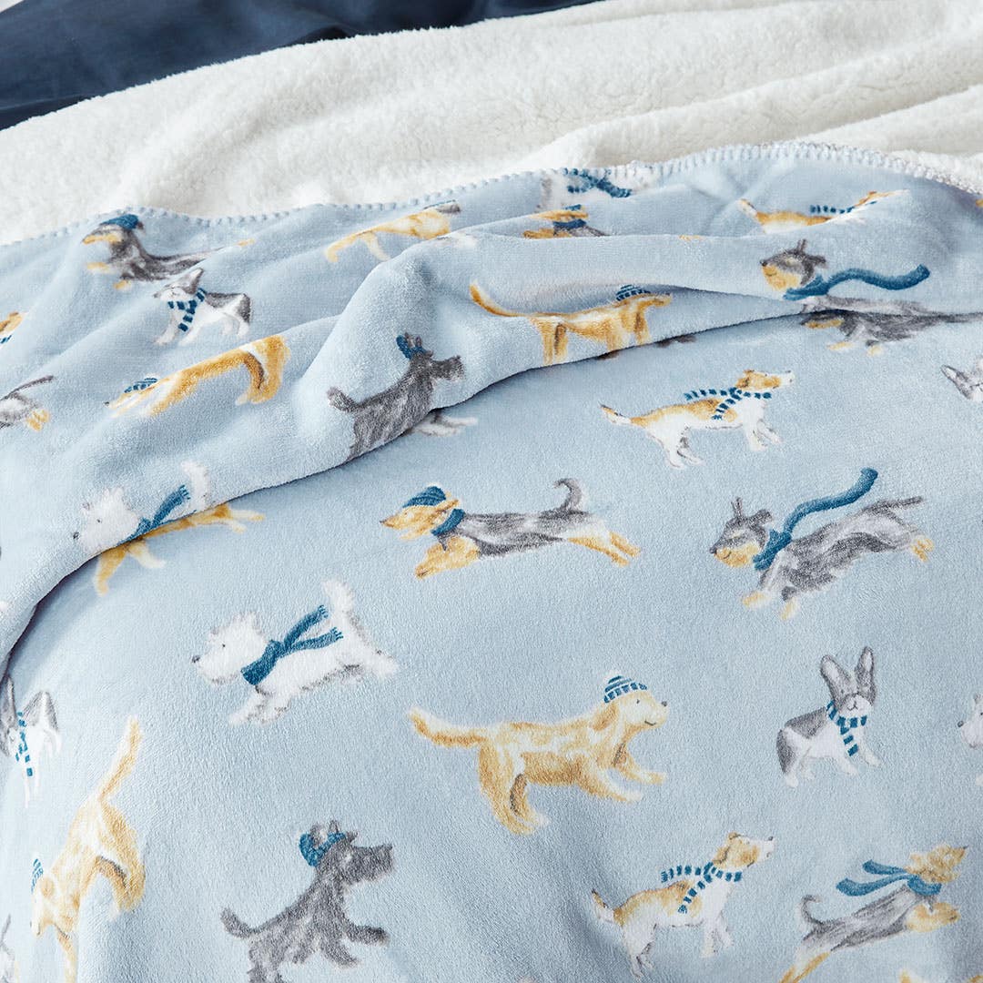 Cooper Dog Sherpa Blanket