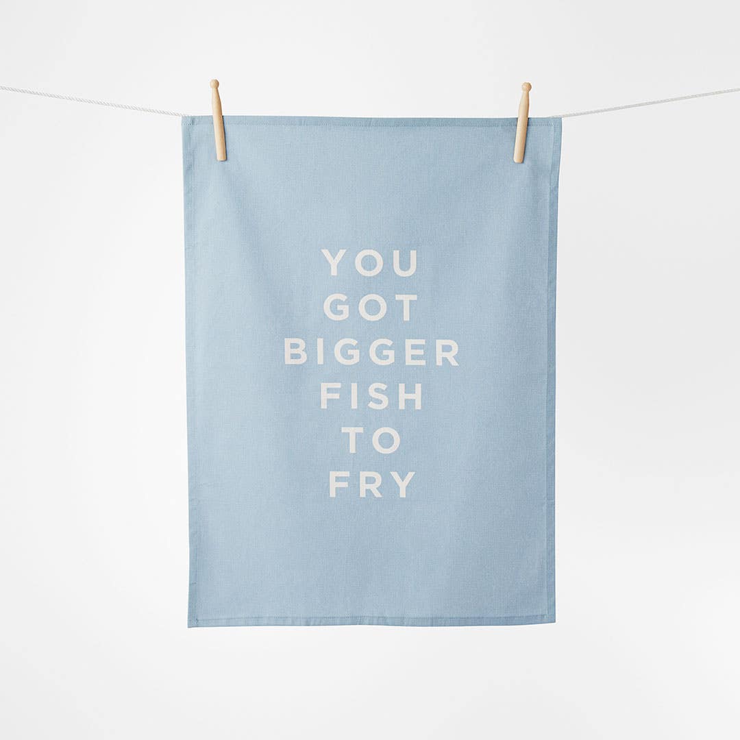 Fish To Fry Tea Towels - Set Of 3