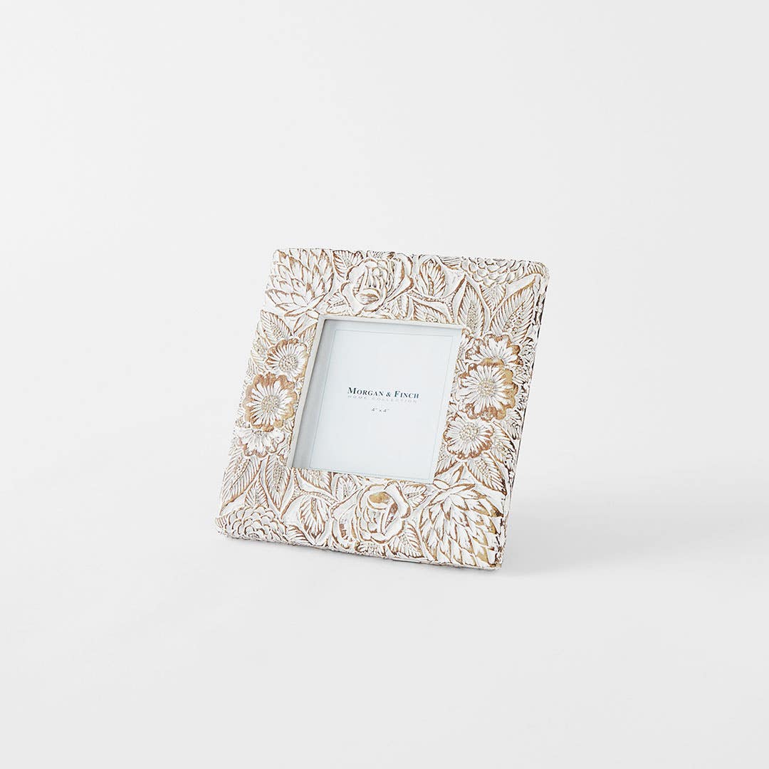 Floral Frames - White Wash