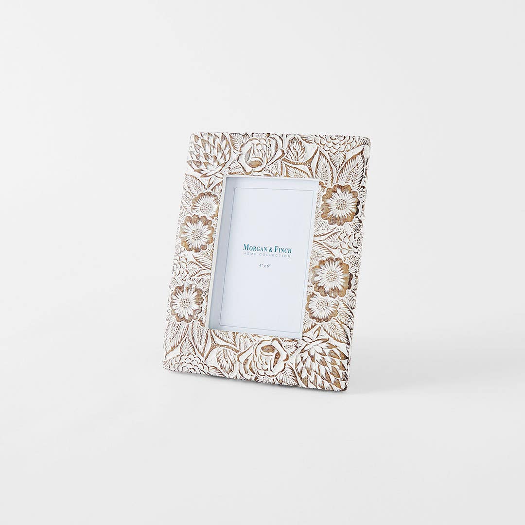 Floral Frames - White Wash