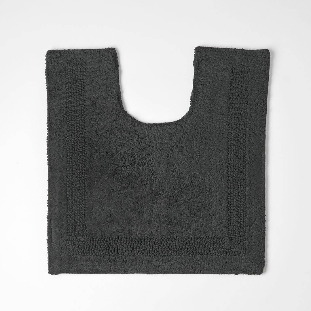 Braxton Contour Bath Mat - Granite