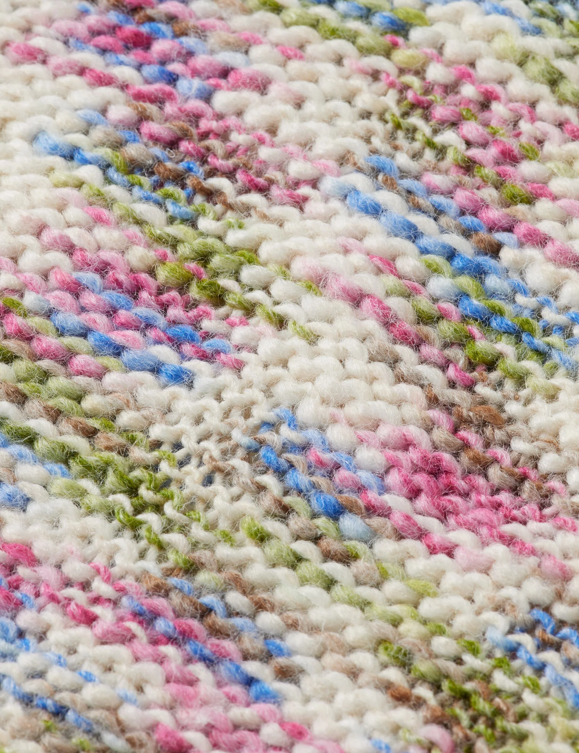 Girls' Multi-color melange vest