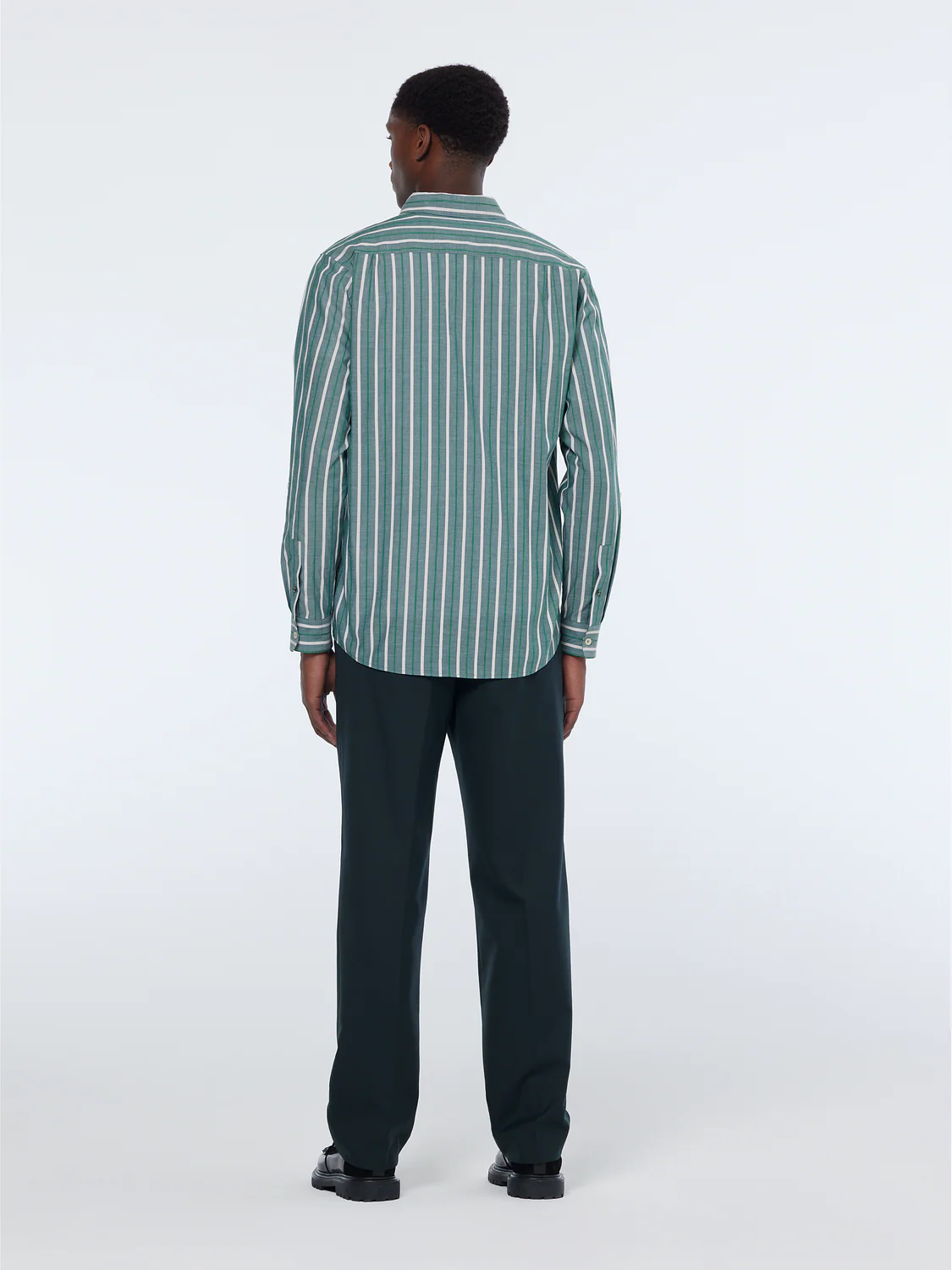 Regular Fit Dobby Stripe Shirt