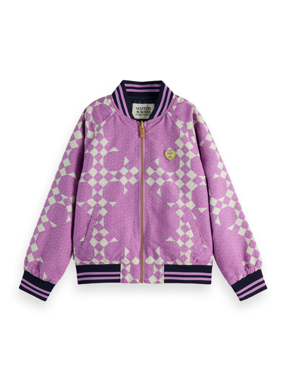 Girls' Reversible Bomber Jacket