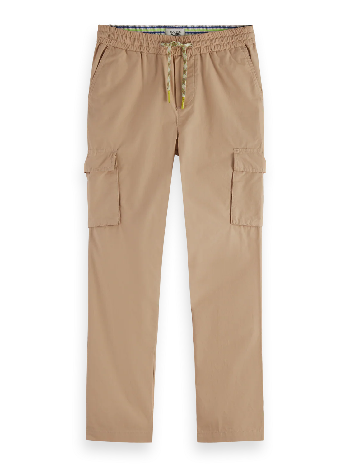Boys' Straight-Fit Poplin Cargo Pant
