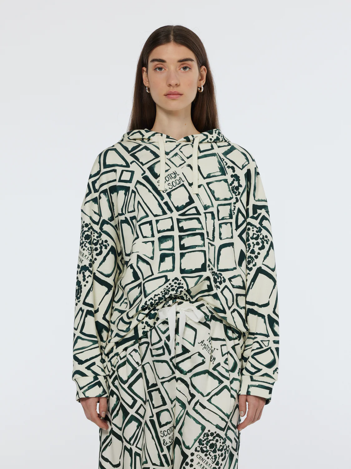 Amsterdam City Printed Hoodie