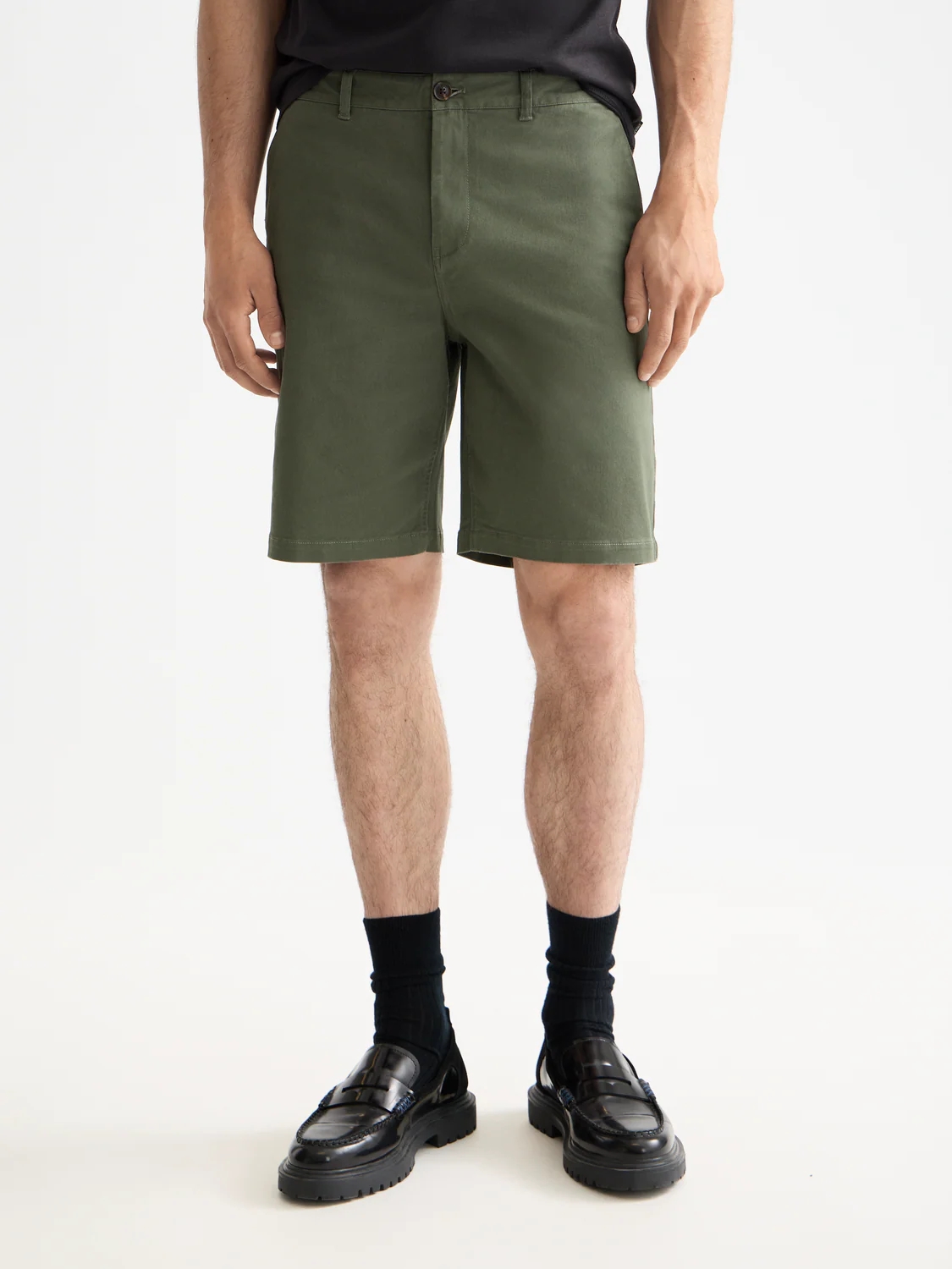 Seasonal Core - Stuart Washed Cotton Blend Regular Fit Short