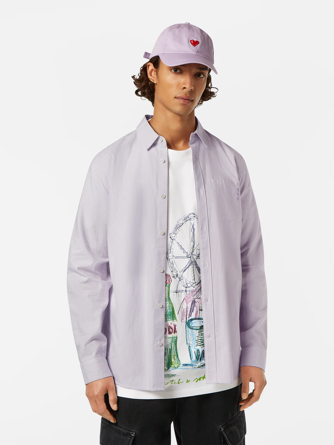 Regular Fit Striped Oxford Shirt