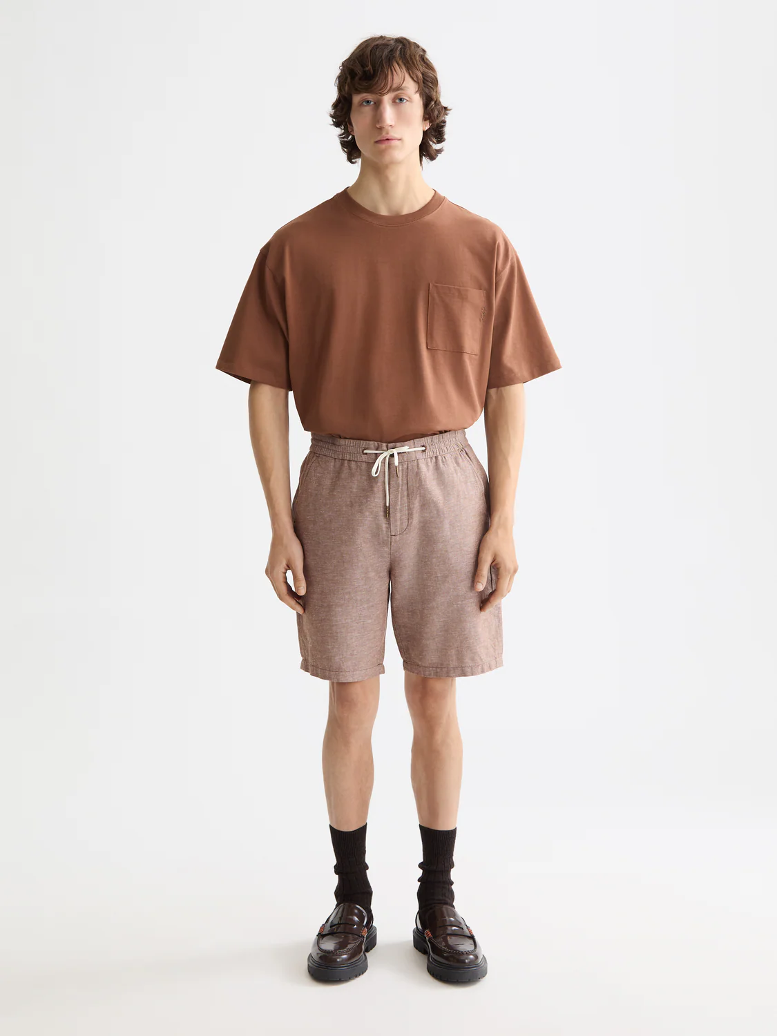 Seasonal Core - Loose-Fit 3 Crosses Pocket T-Shirt