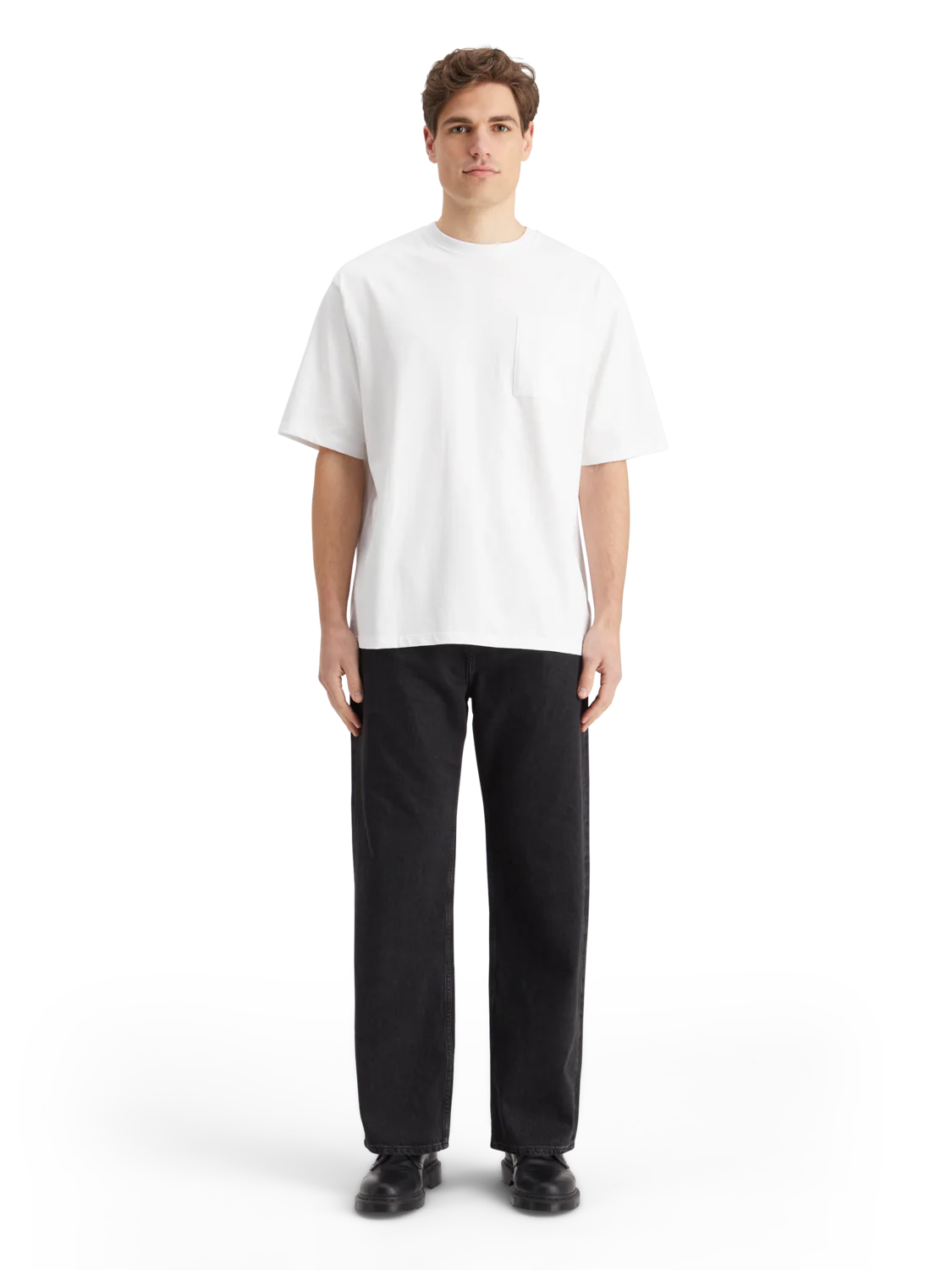 Essentials — Loose-Fit Front Pocket T-Shirt