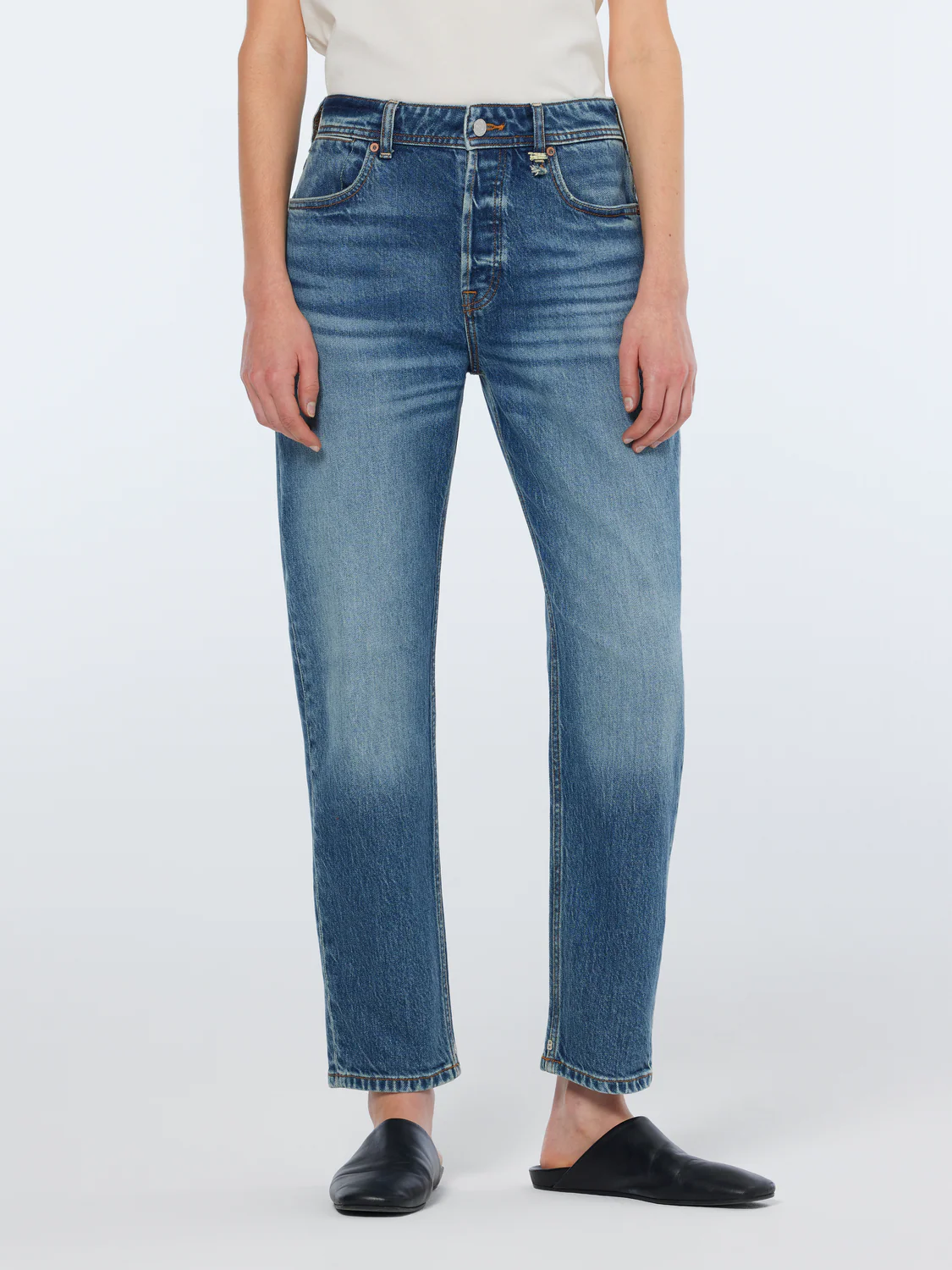 The Buzz Comfort Stretch Slim Boyfriend Jeans | Lighthouse