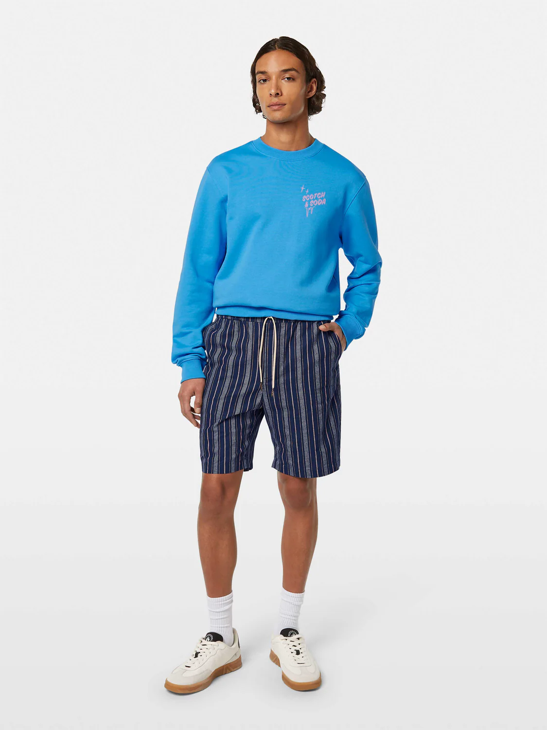 Fave Relaxed Fit Cotton-Linen Bermuda Short