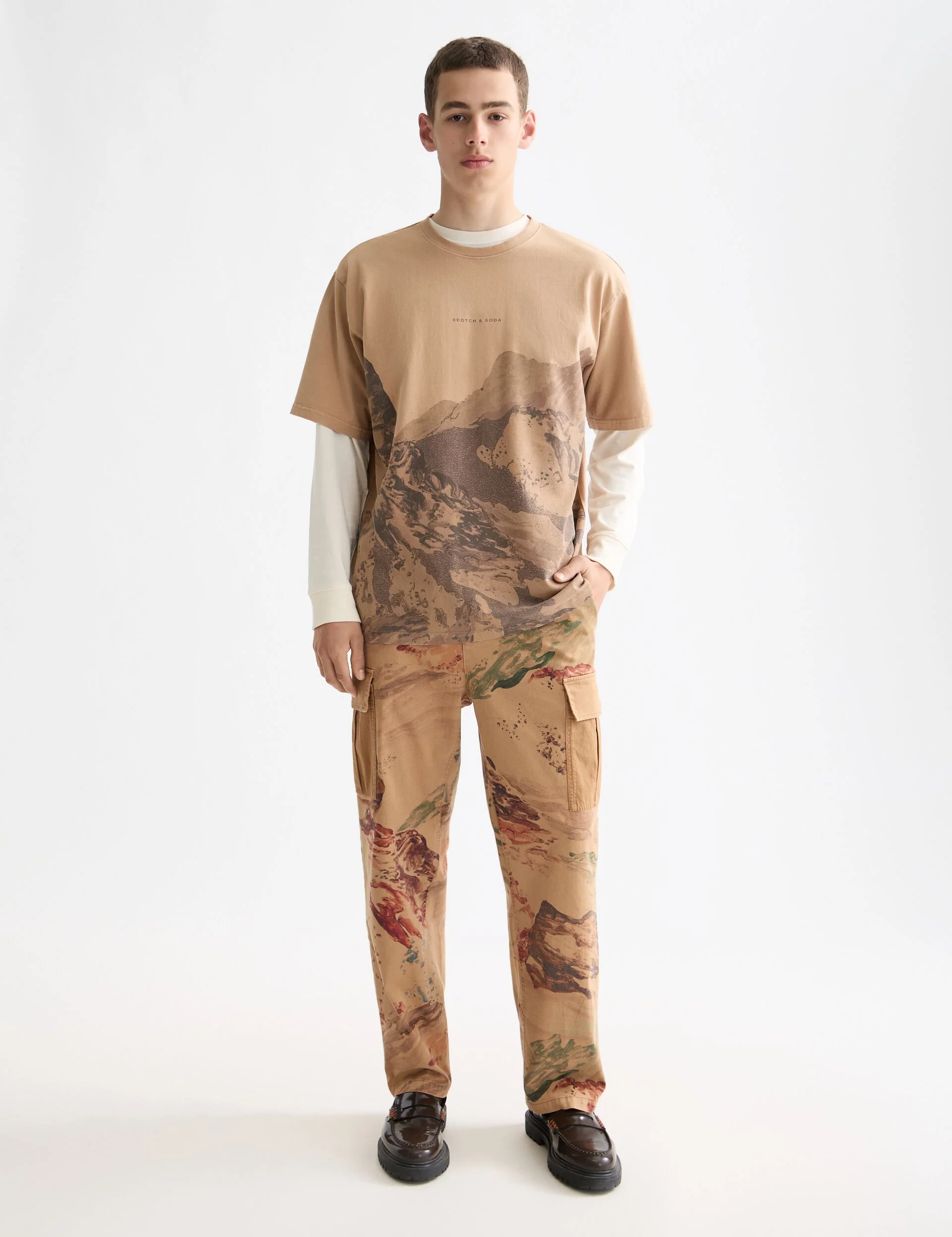 Loose Fit Overdyed AW T-shirt