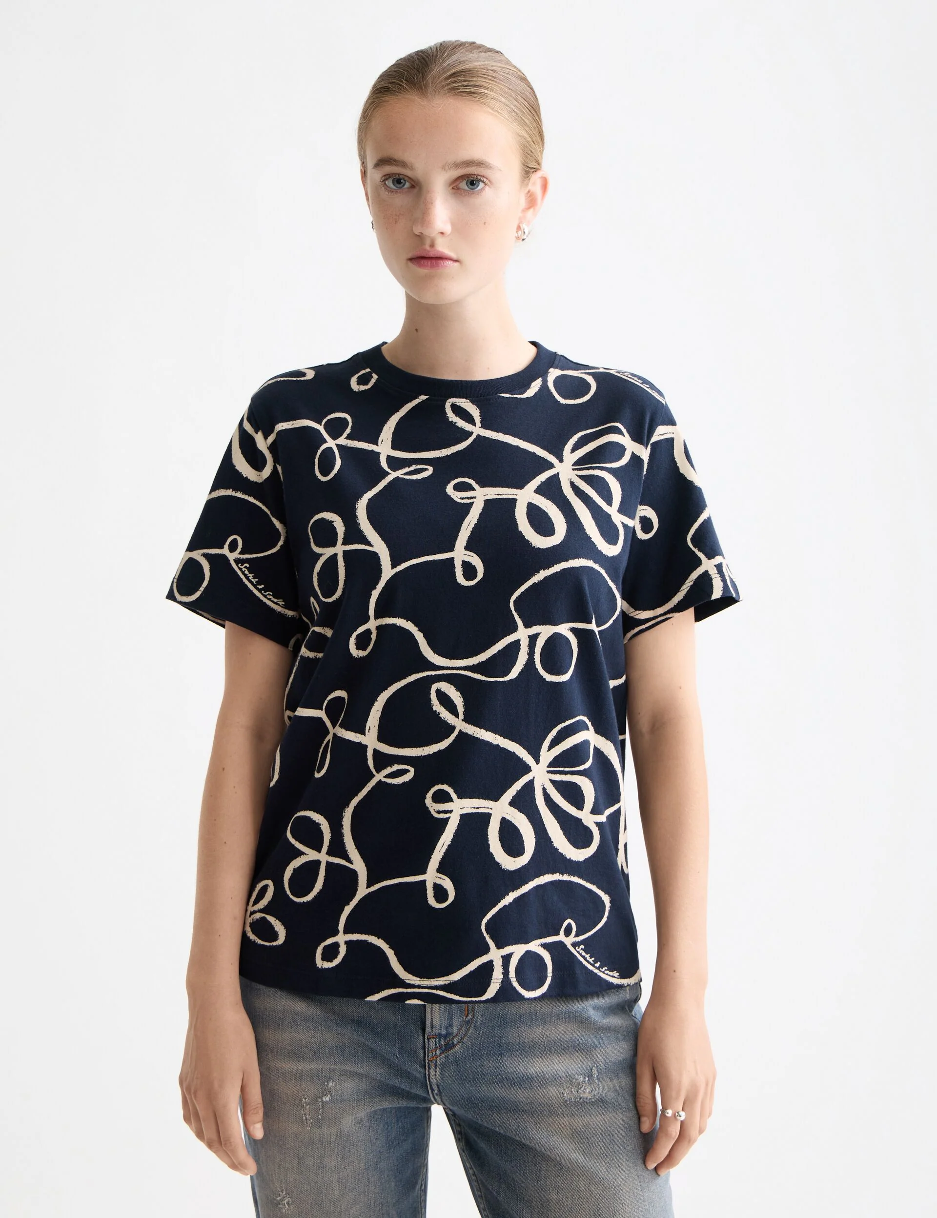 All over print regular fit T-shirt