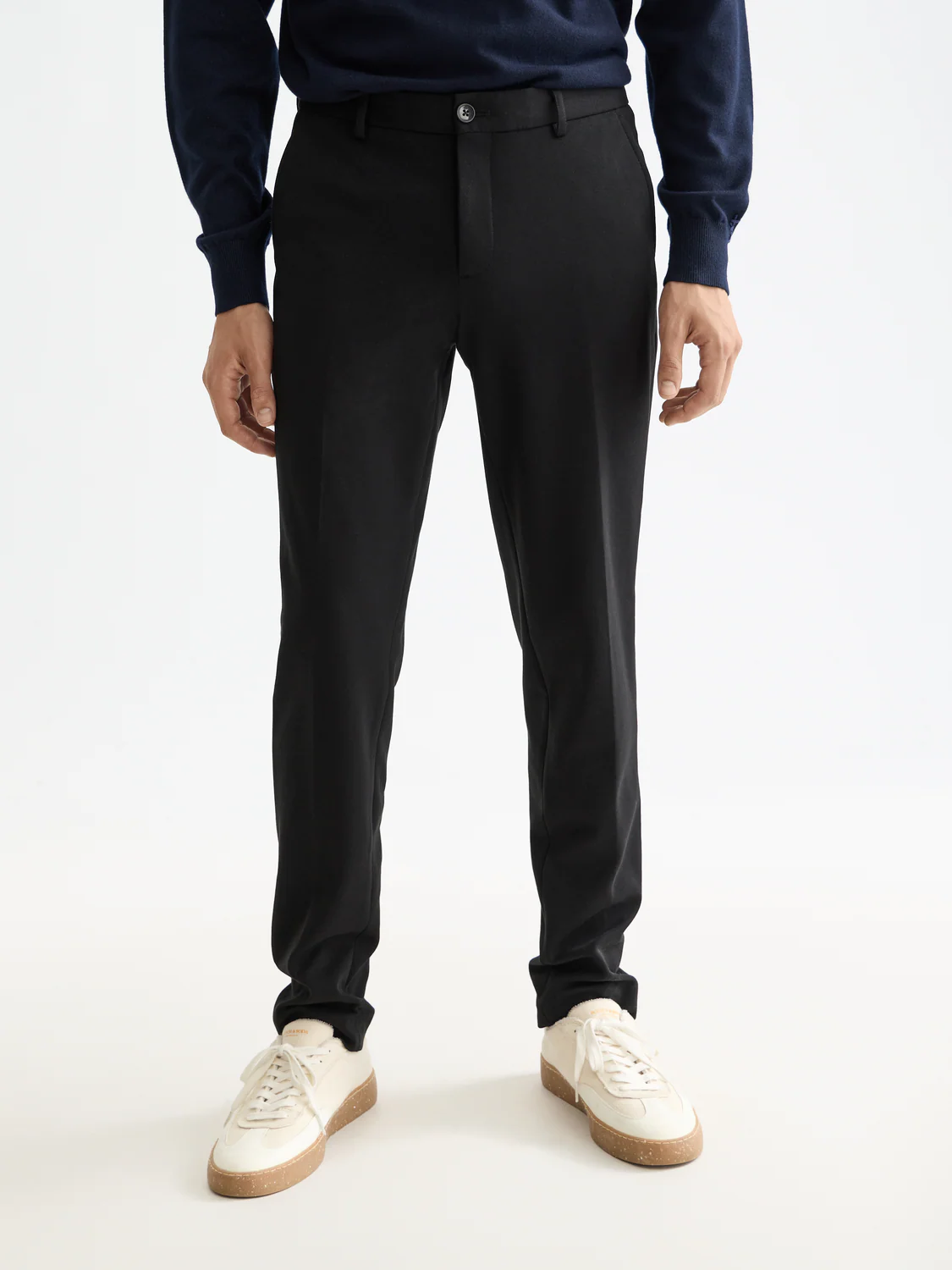Core Mott Tailored Knitted Yarn Dyed Chino