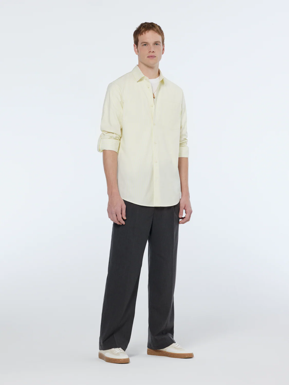 Regular Fit Stripe Oxford Shirt