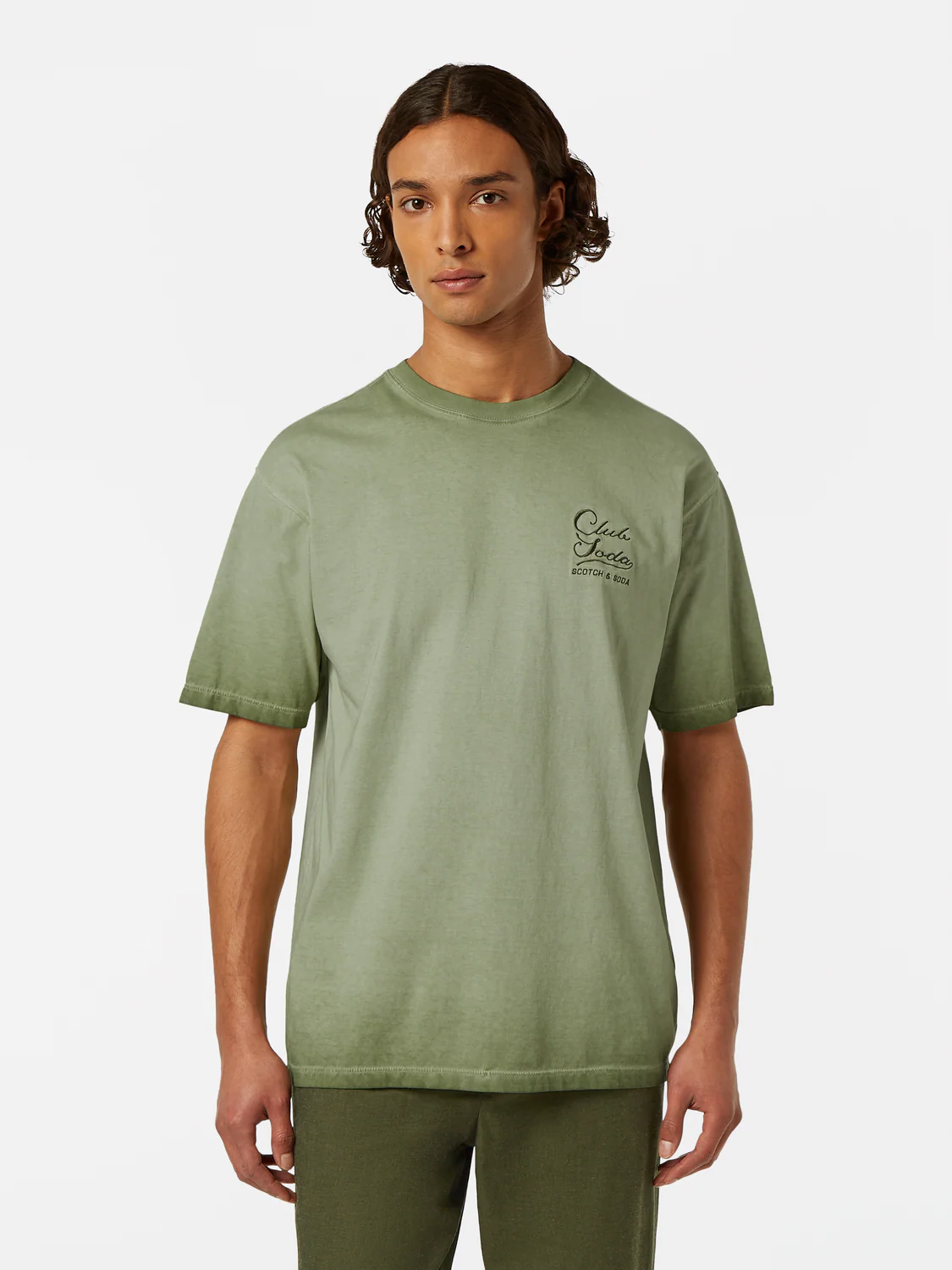 Relaxed-Fit Inside Out Cold Dye T-Shirt