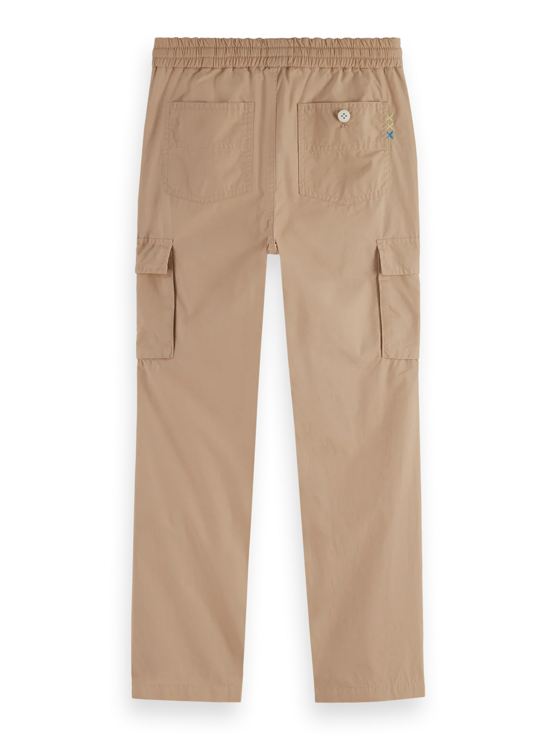 Boys' Straight-Fit Poplin Cargo Pant