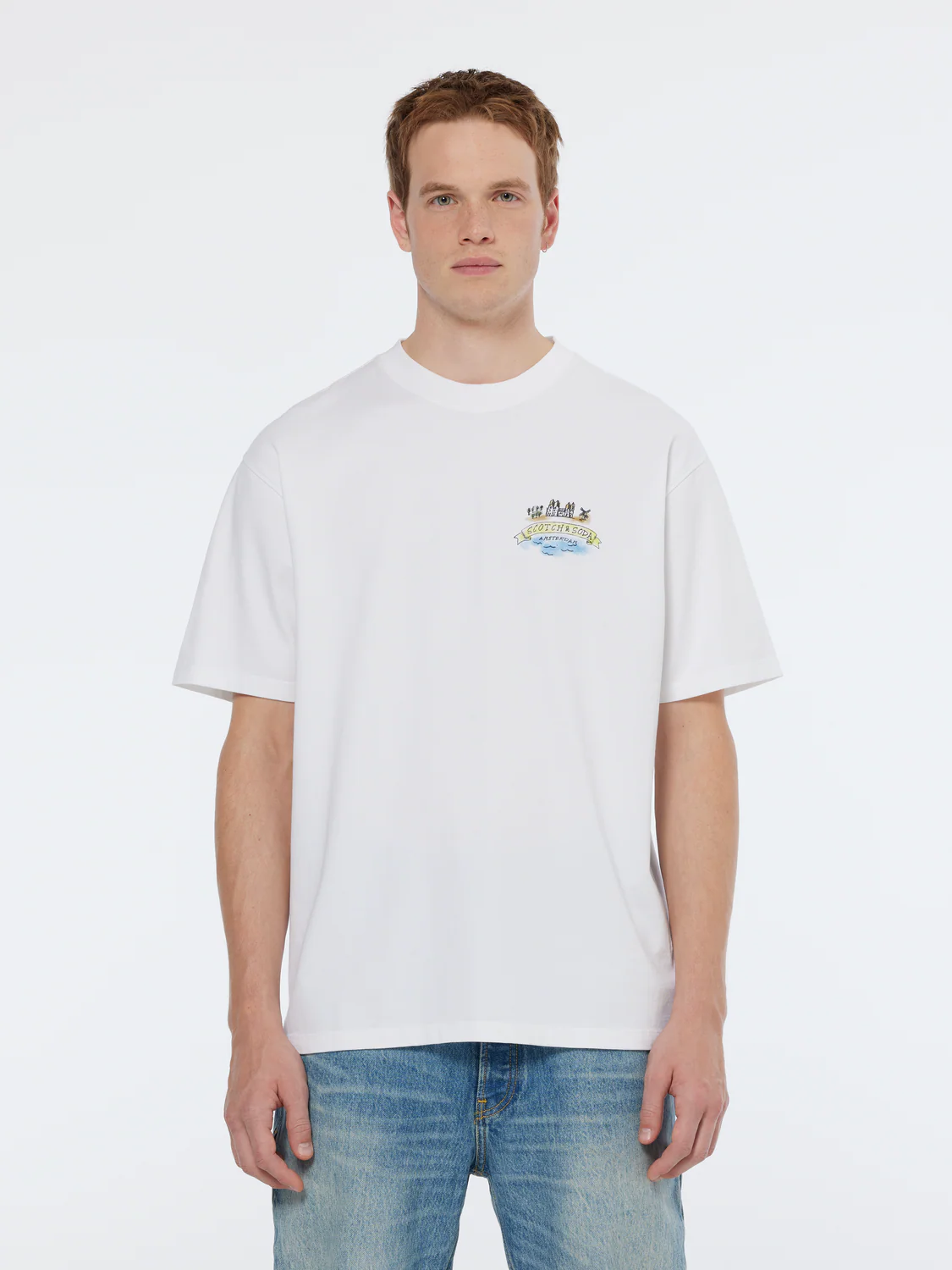 Amsterdam Artwork Relaxed Fit T-Shirt