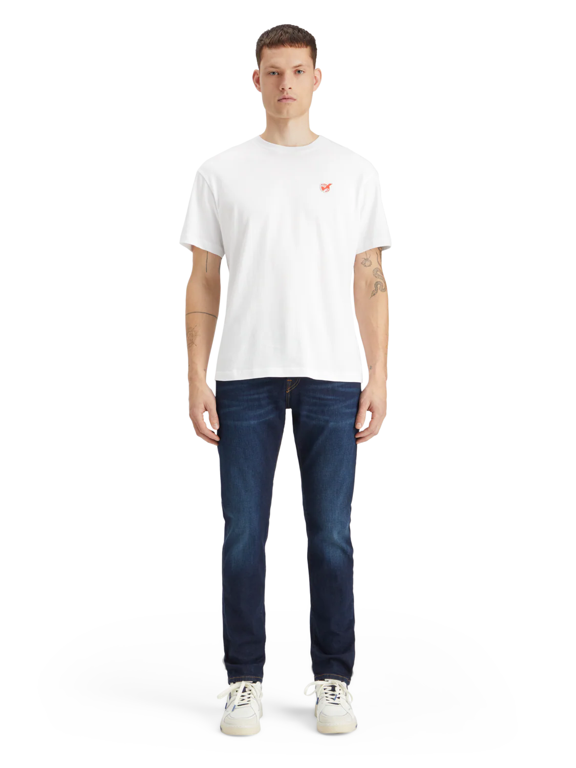 Essentials — Ralston Regular Slim Jeans | Beaten Blue