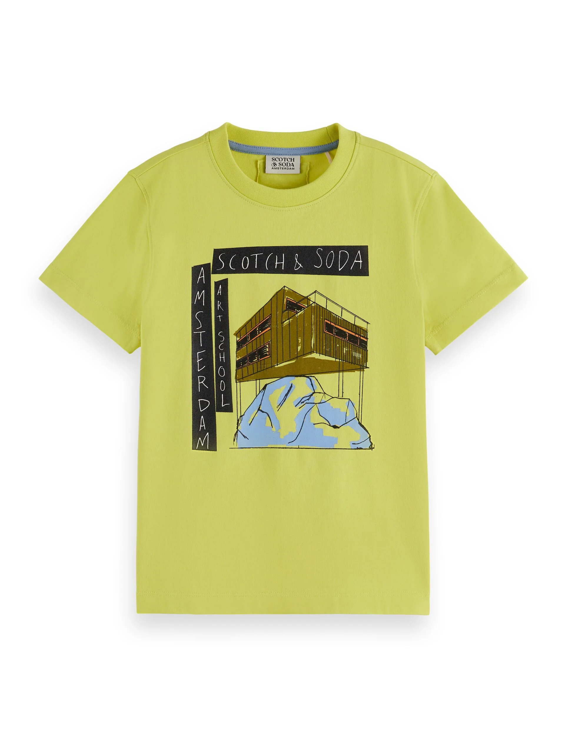 Boys' Relaxed-fit t-shirt with front artwork
