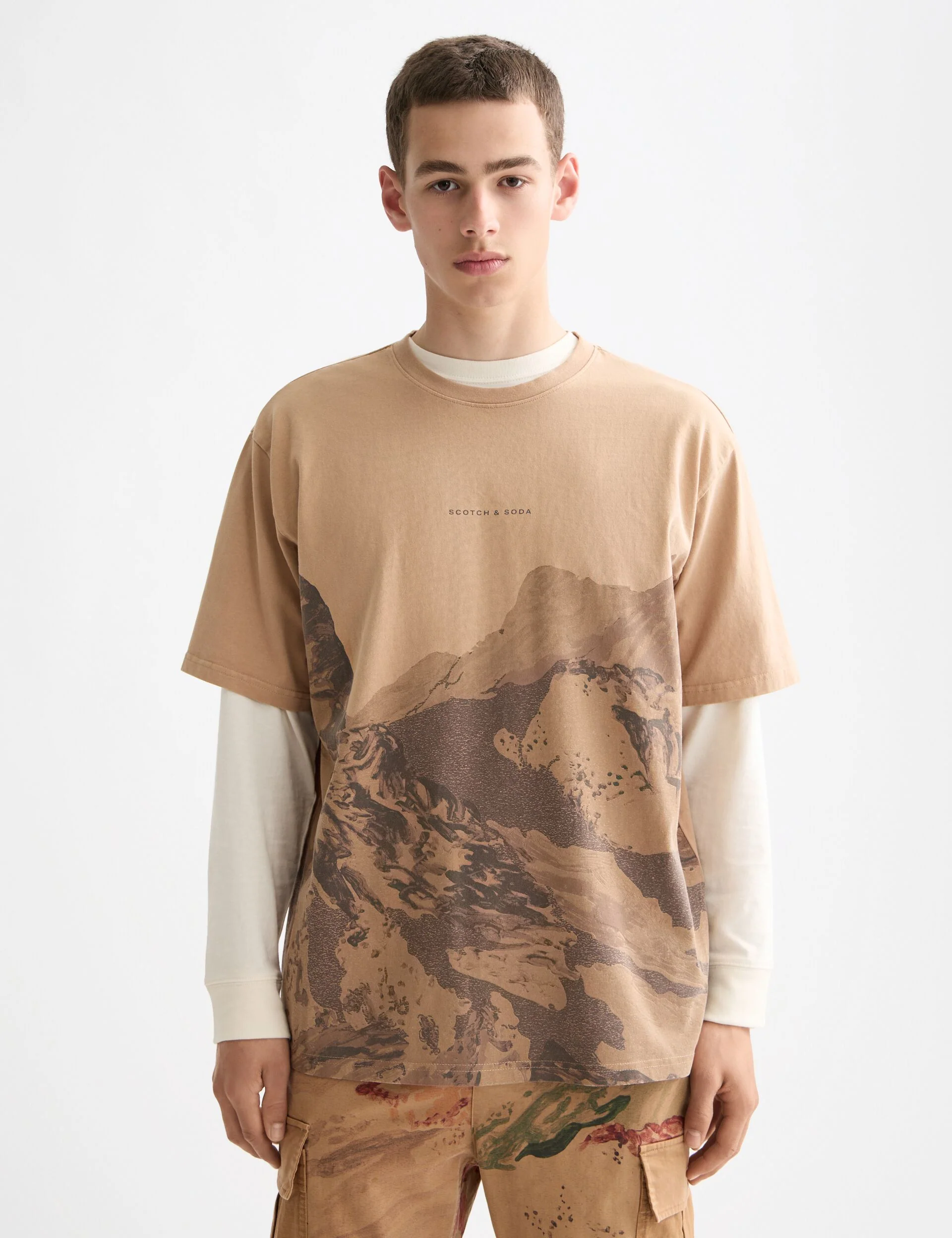 Loose Fit Overdyed AW T-shirt