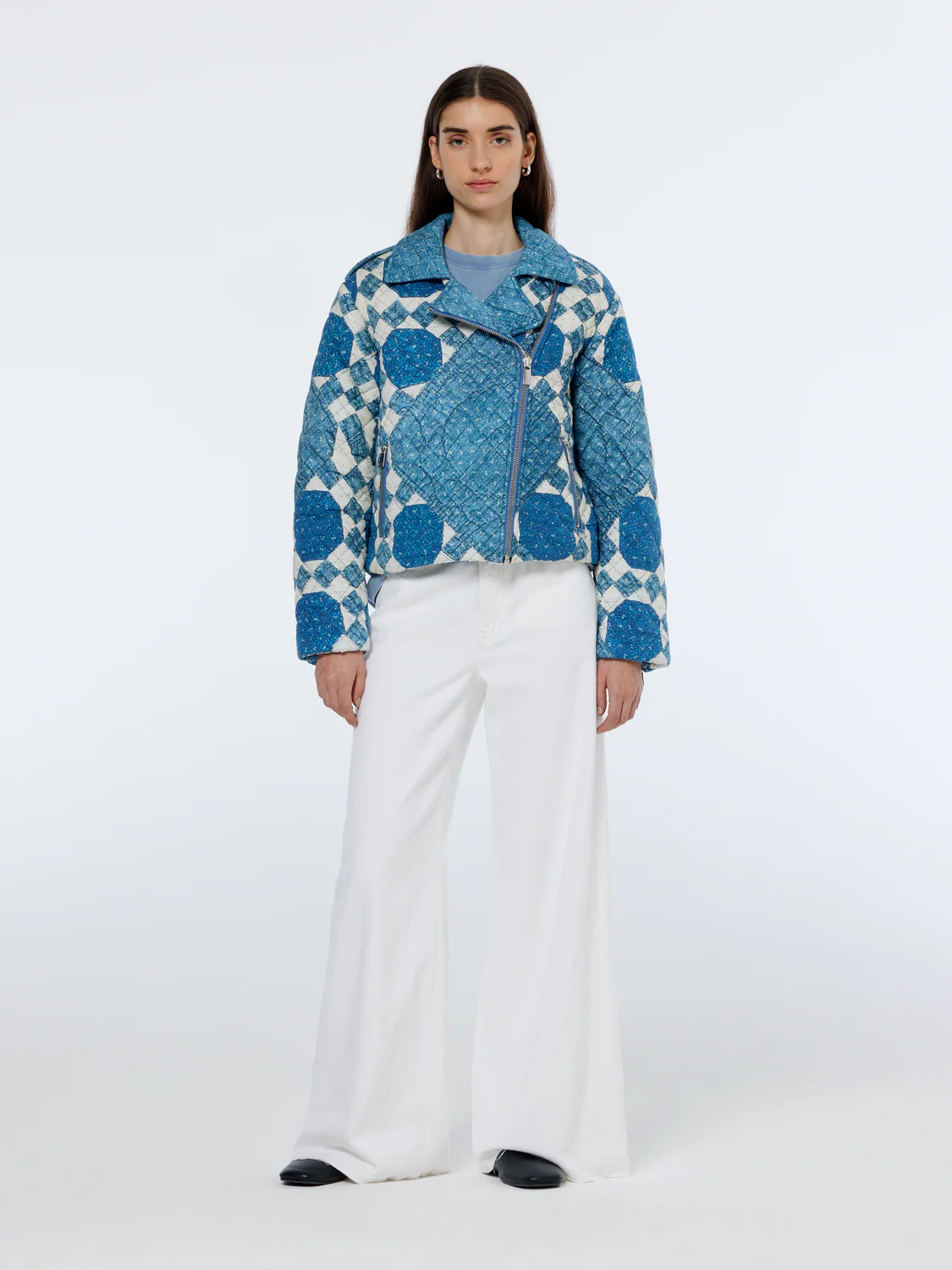 Quilted Biker Jacket