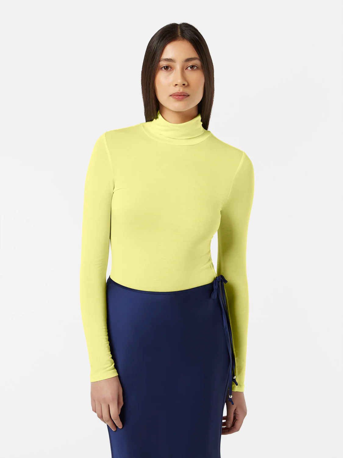 Roll Neck Long Sleeve Shirt