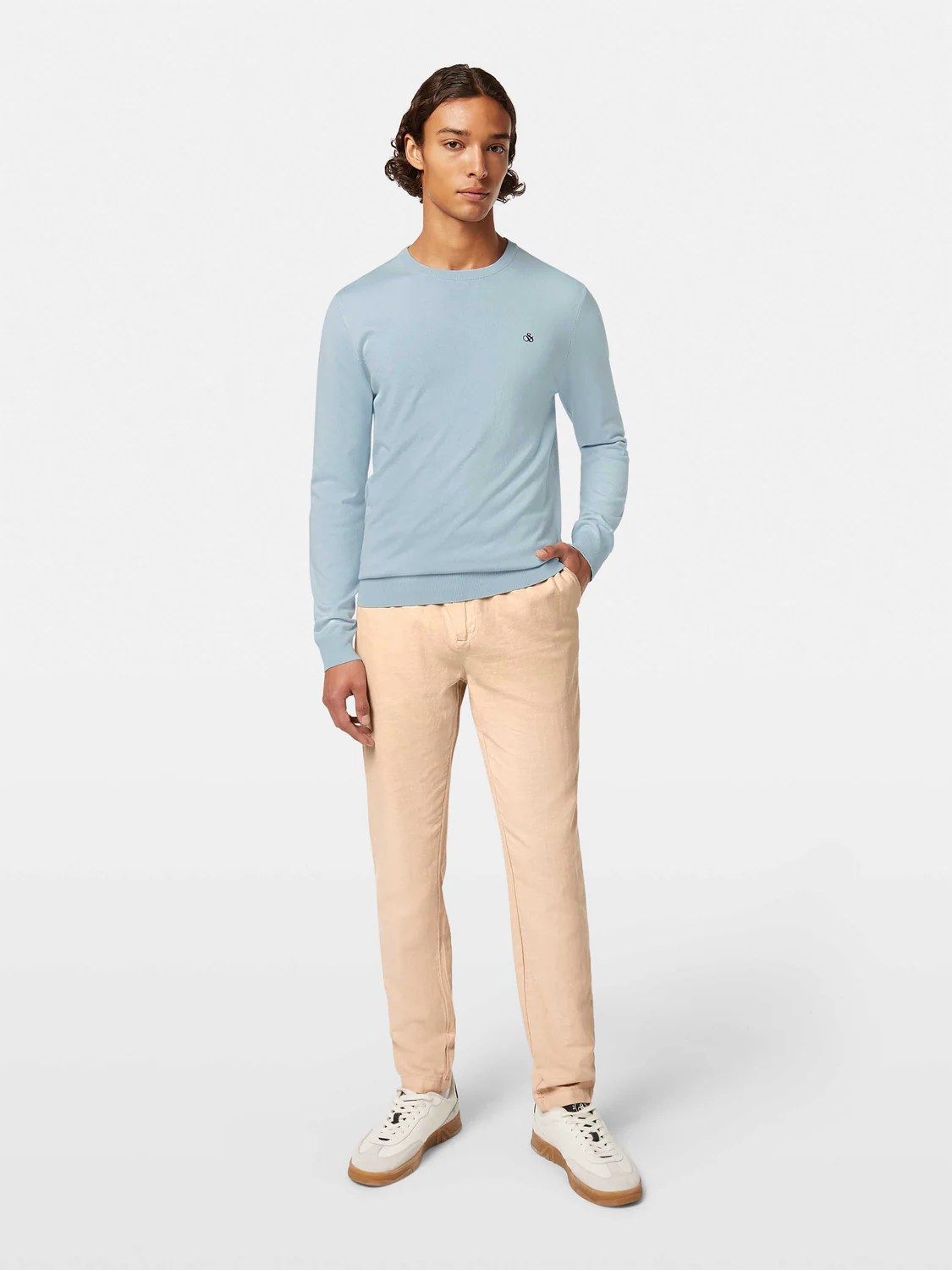 Warren Cotton-Linen Twill Jogger