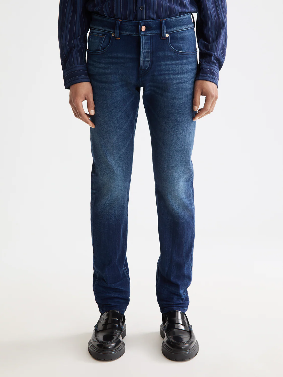 Ralston Regular Slim Jeans — Abstract Blue