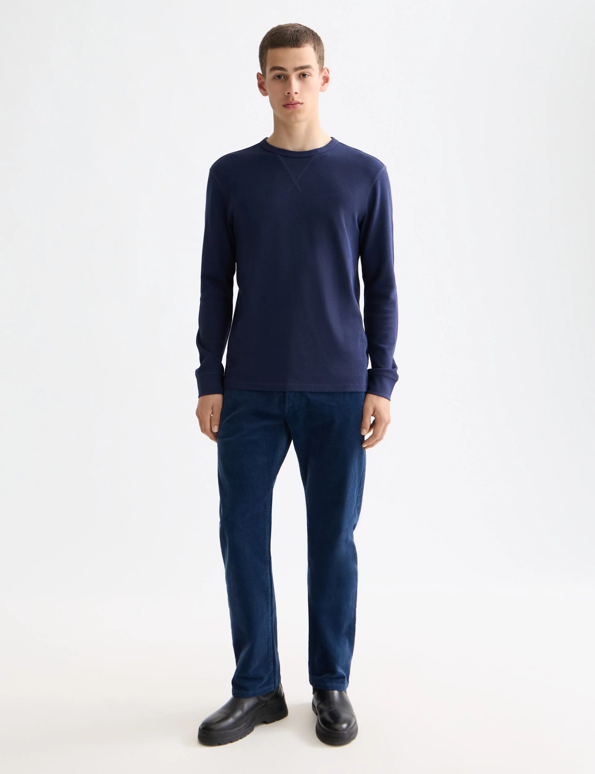 The Zee straight jeans in coloured corduroy