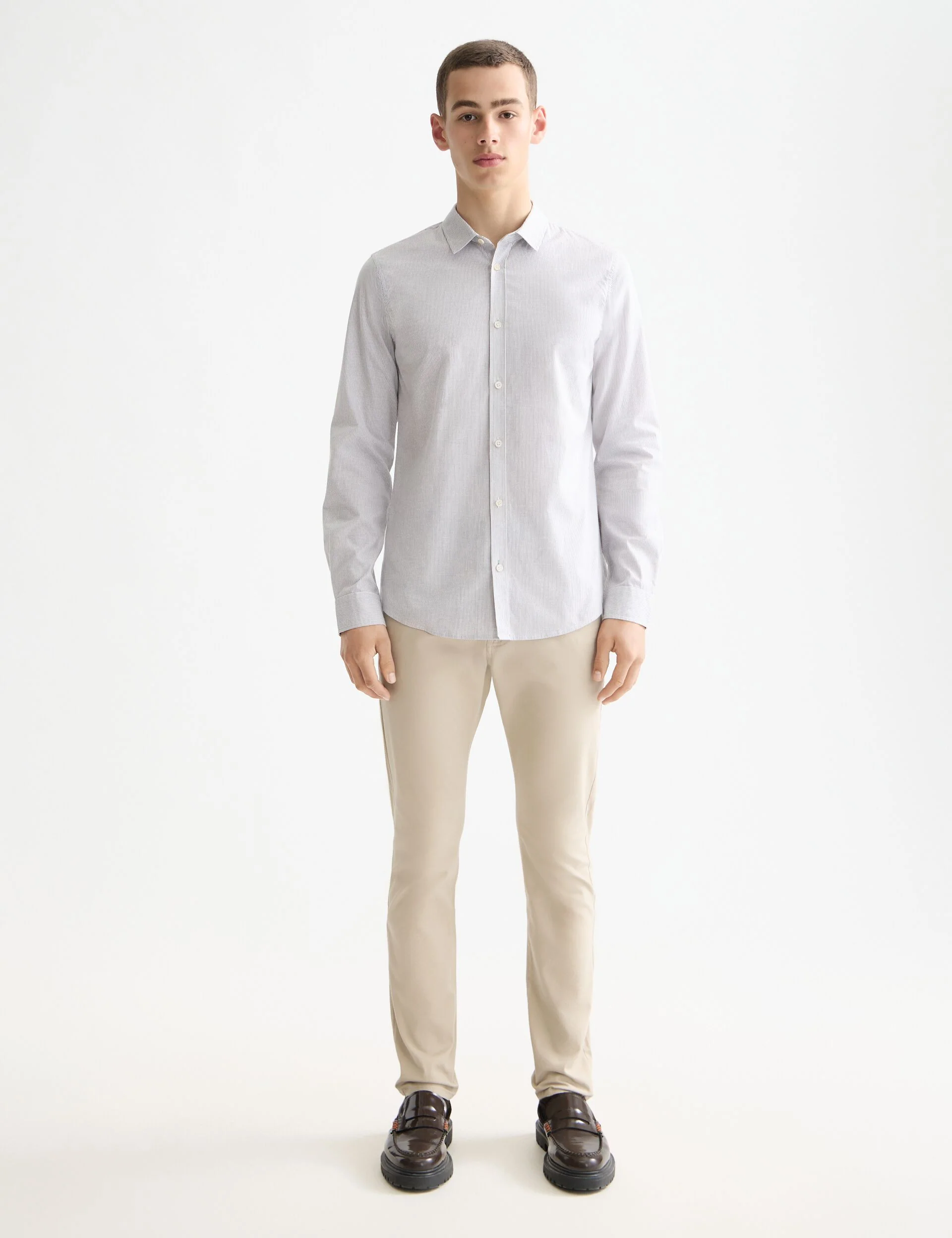 Ralston- cotton-blend twill regular slim fit 5-pocket pant