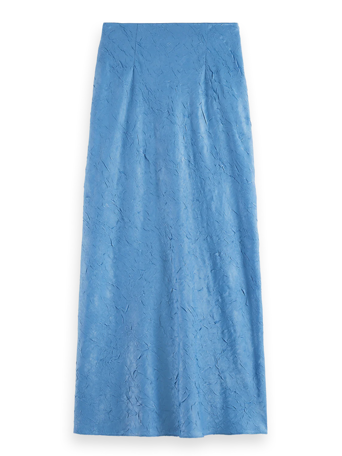 Crushed Satin Skirt