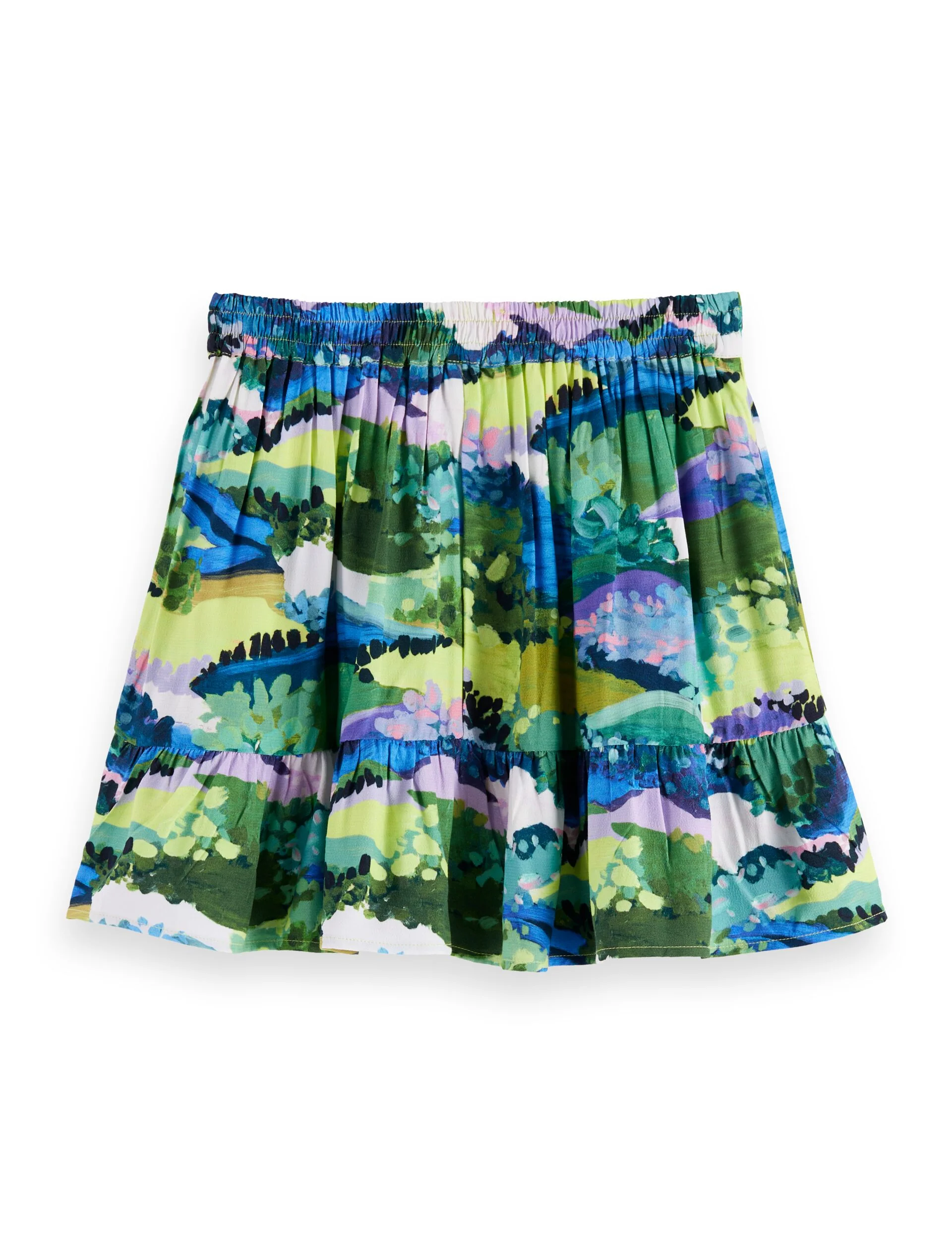 Girls' Printed viscose skirt