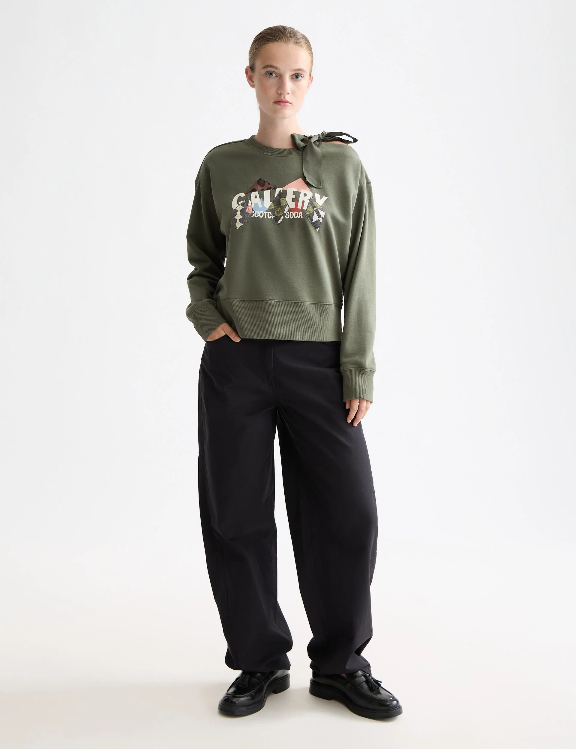 Elevated artwork sweater