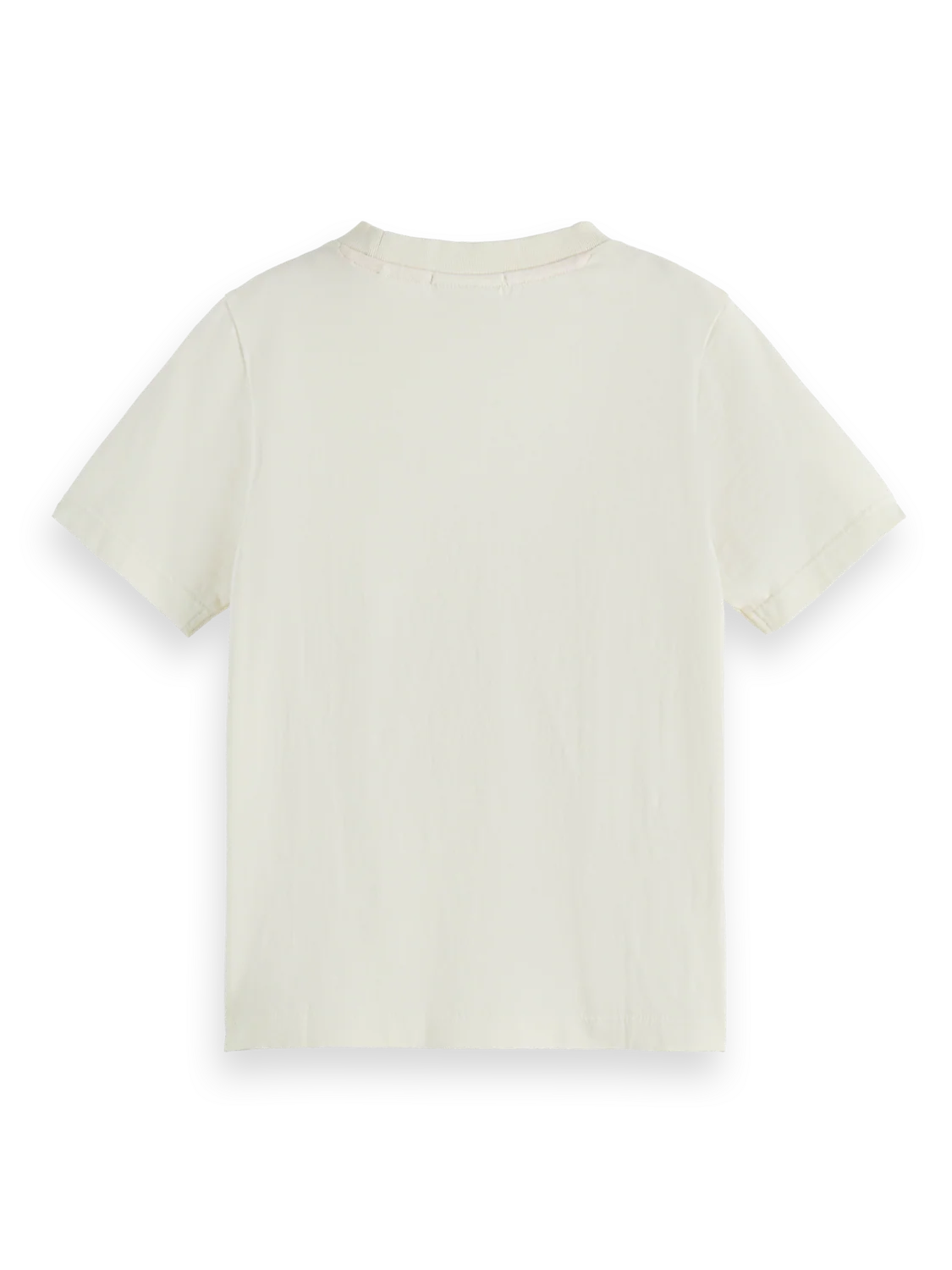 Girls' Regular Fit Wavy Printed T-Shirt