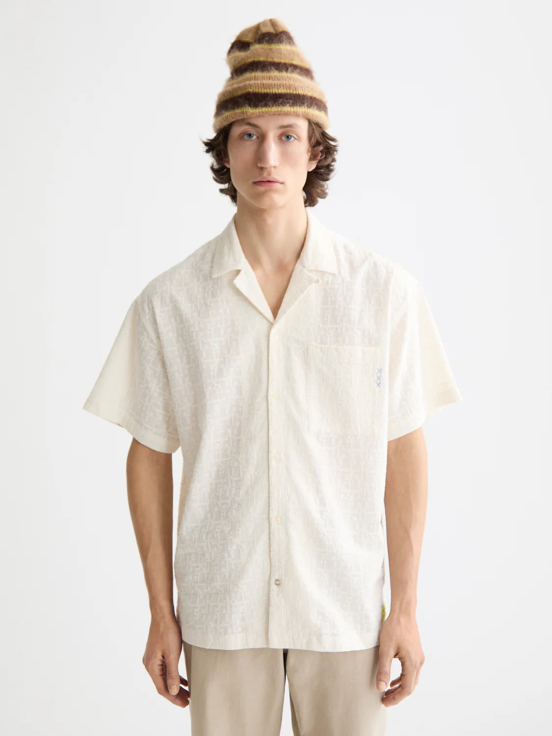 Cross Stitch Short-Sleeve Shirt