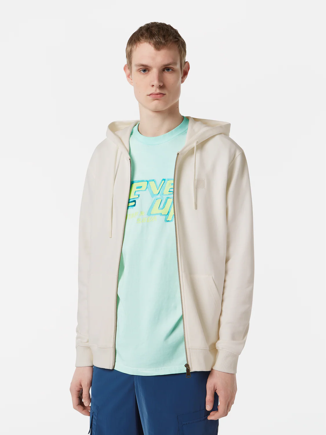 Regular-Fit Full Zip Logo Hoodie