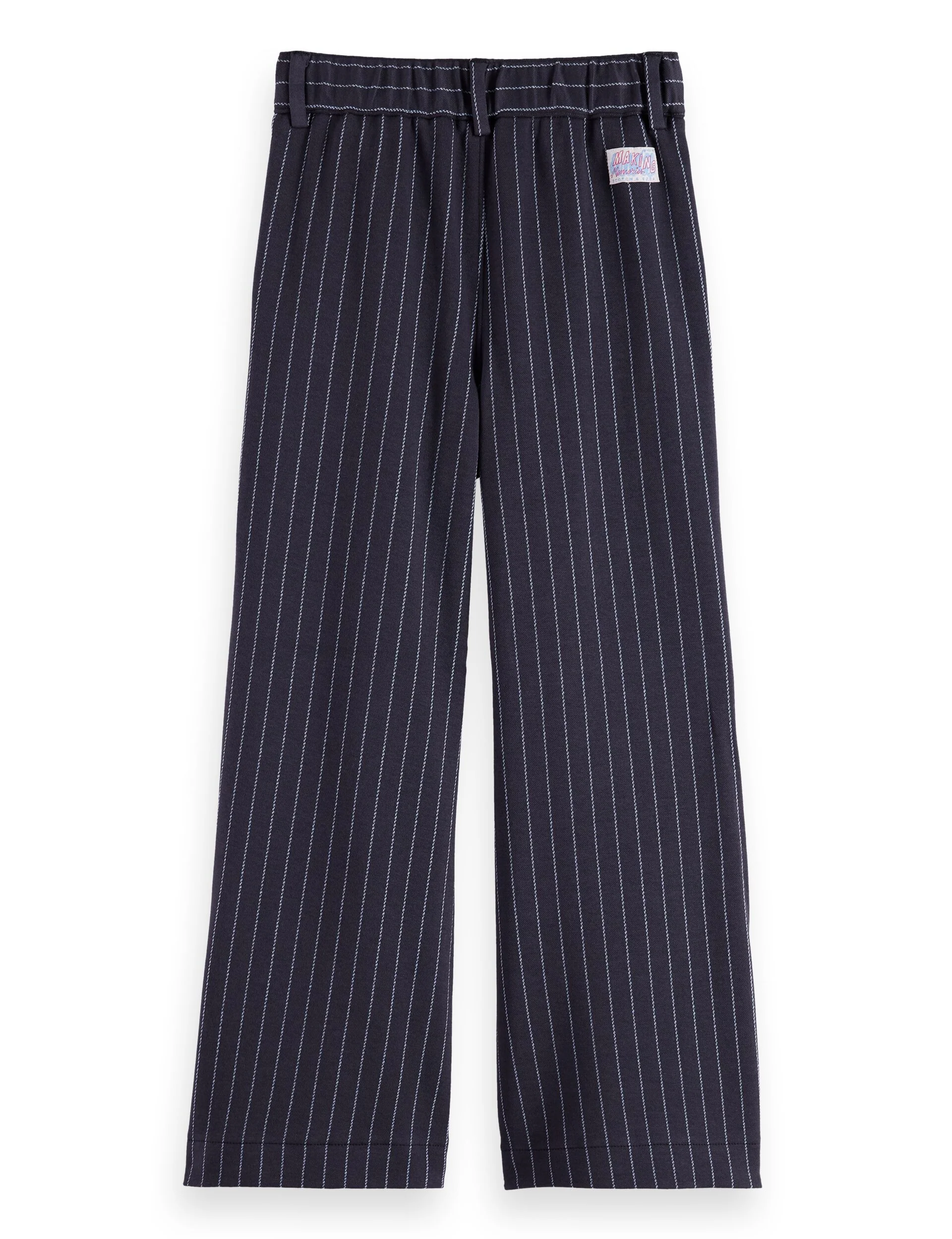 Girls' Wide-leg pinstripe pants