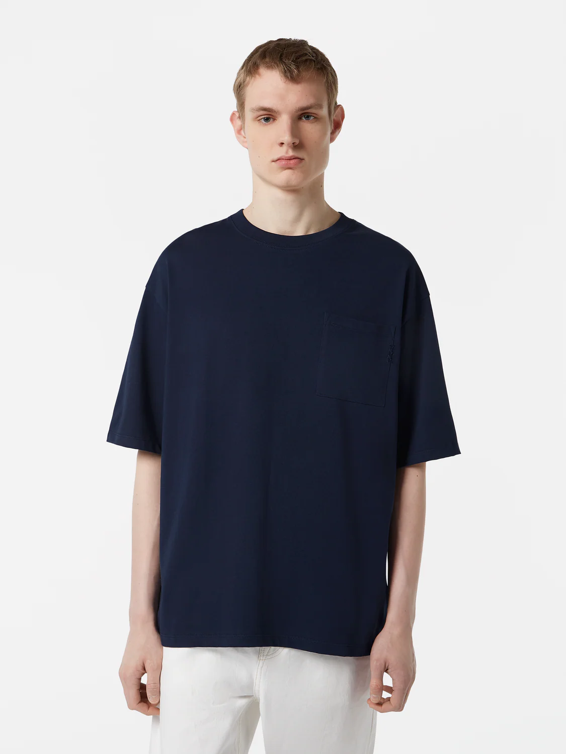 Essentials — Loose-Fit Front Pocket T-Shirt