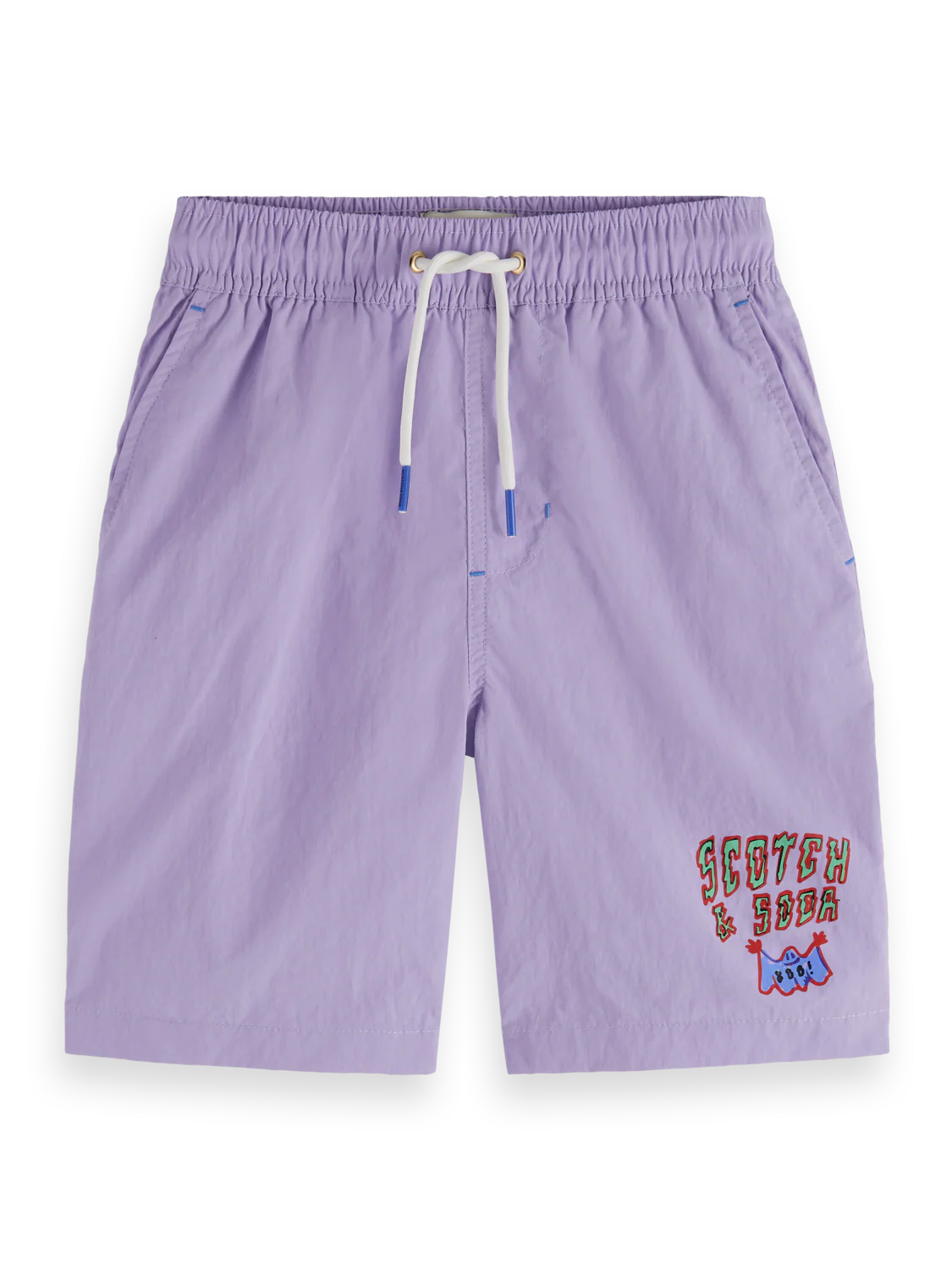 Boys' Printed Artwork Swimshorts
