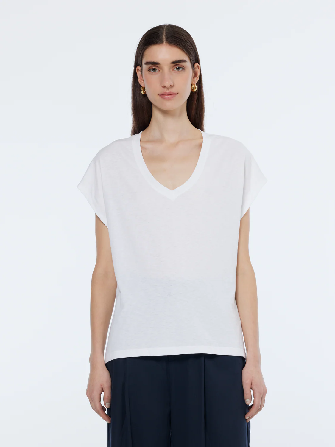 Essentials — Slub V-Neck T-Shirt