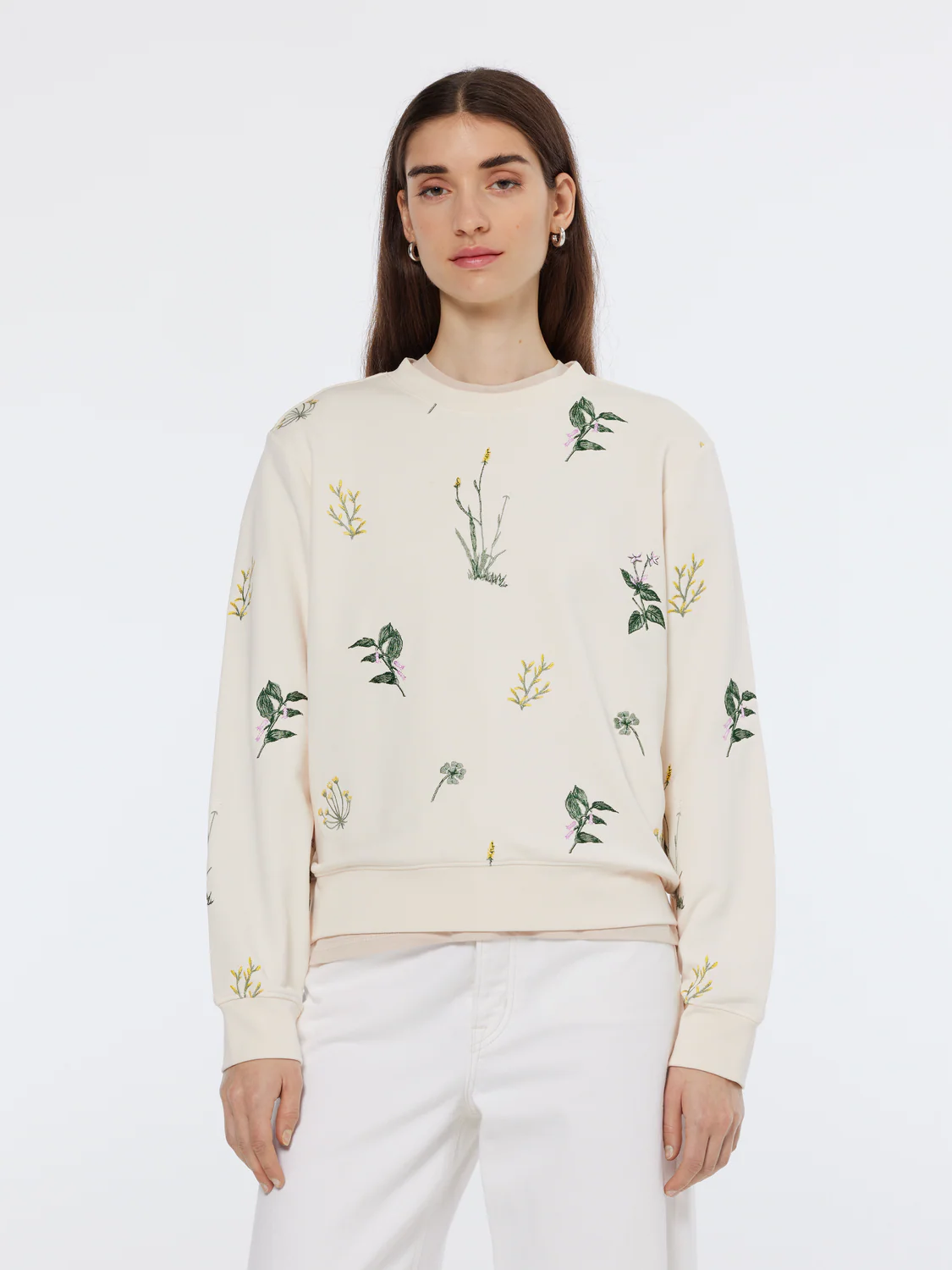 Embroidered Regular Fit Sweatshirt